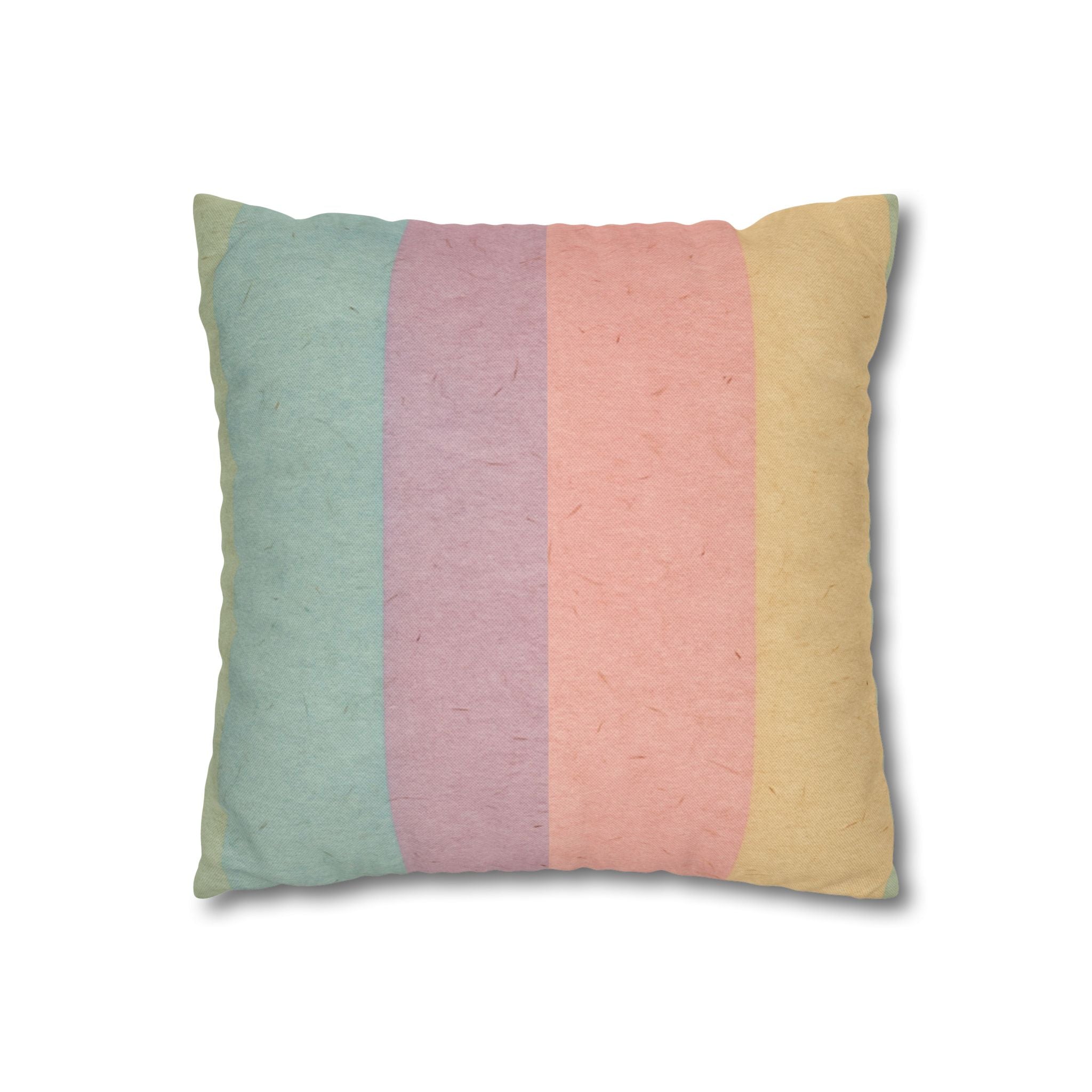 Spun Polyester Square Pillowcase