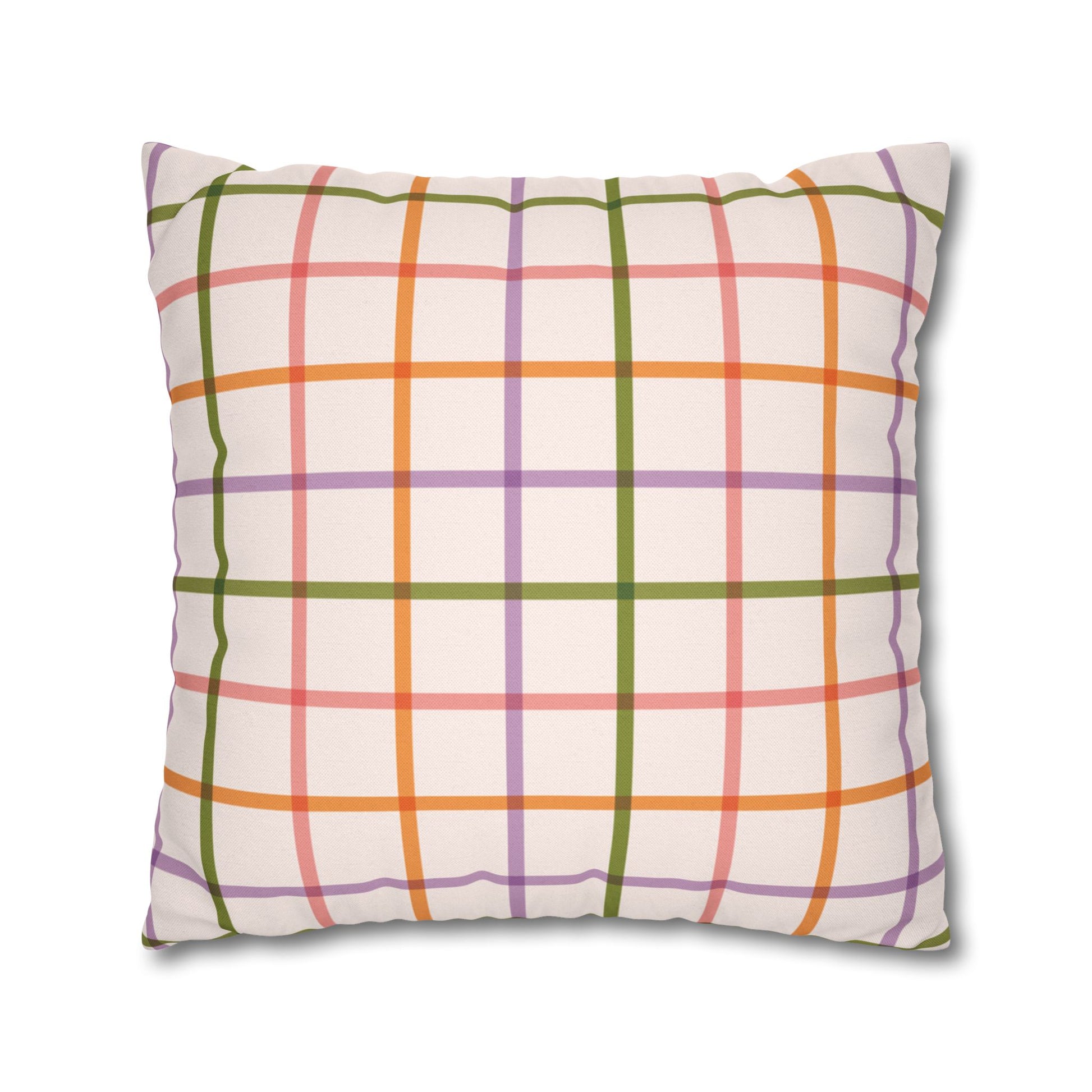 Spun Polyester Square Pillowcase, Artsulli - Art is Long, Life is Short, Home Decor, , , , , , , 