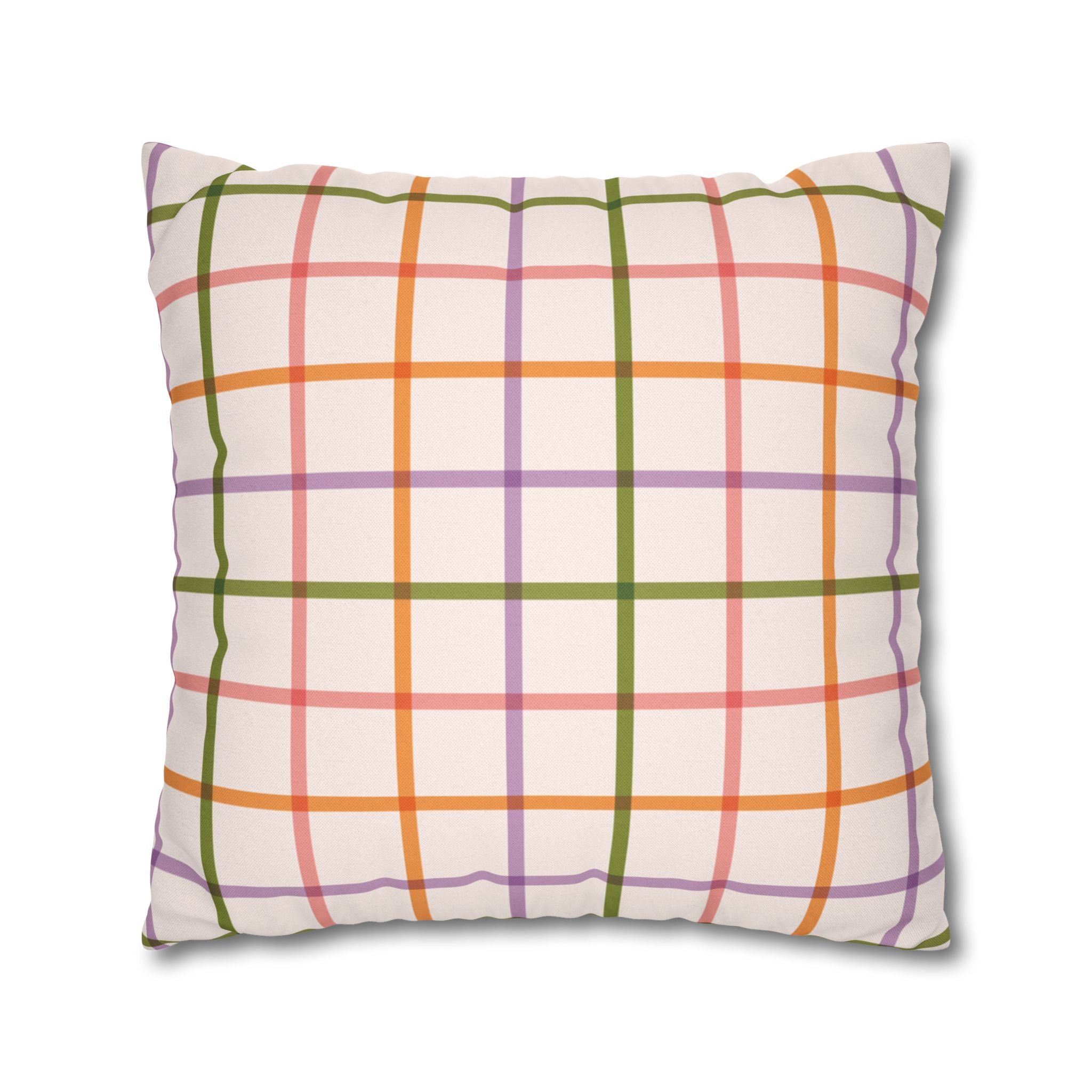 Spun Polyester Square Pillowcase, Artsulli - Art is Long, Life is Short, Home Decor, , , , , , , 