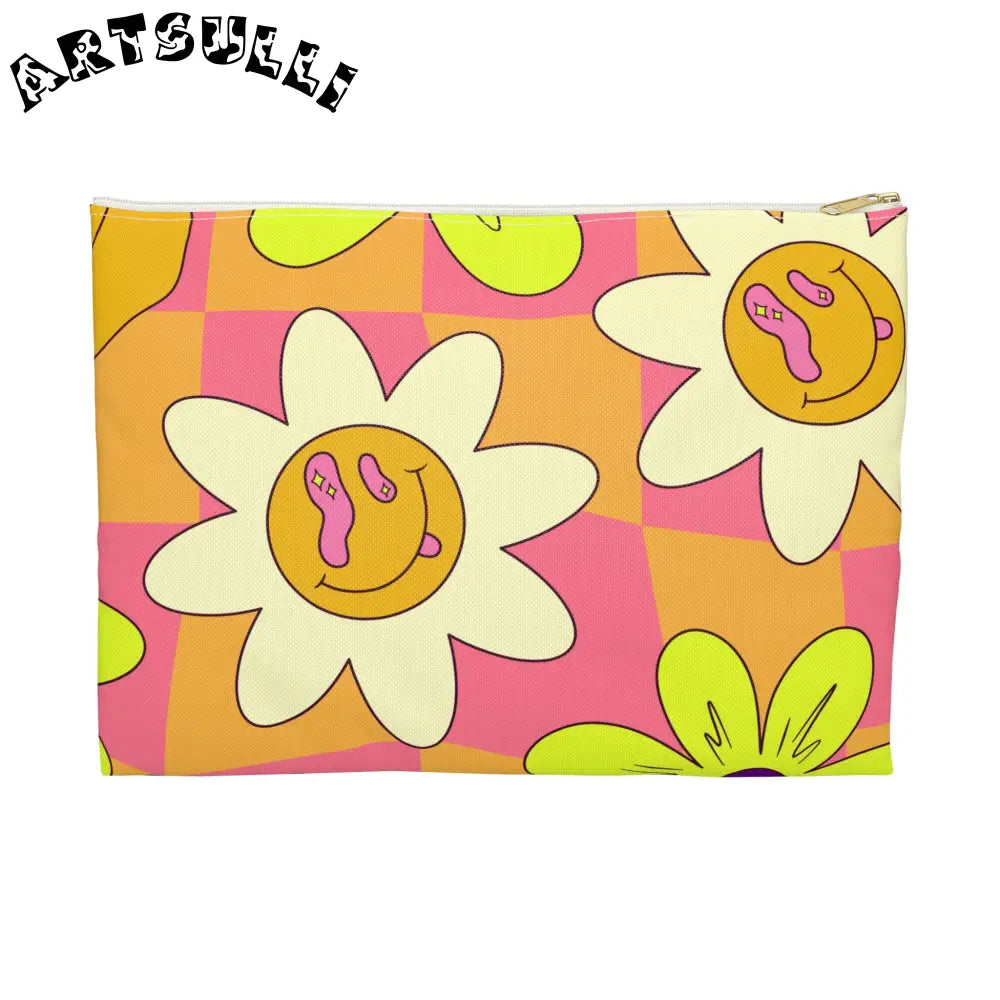 JAKKOUTTHEBXX Trippy Sour Face Rave Accessory Pouch JAKKOUTTHEBXX