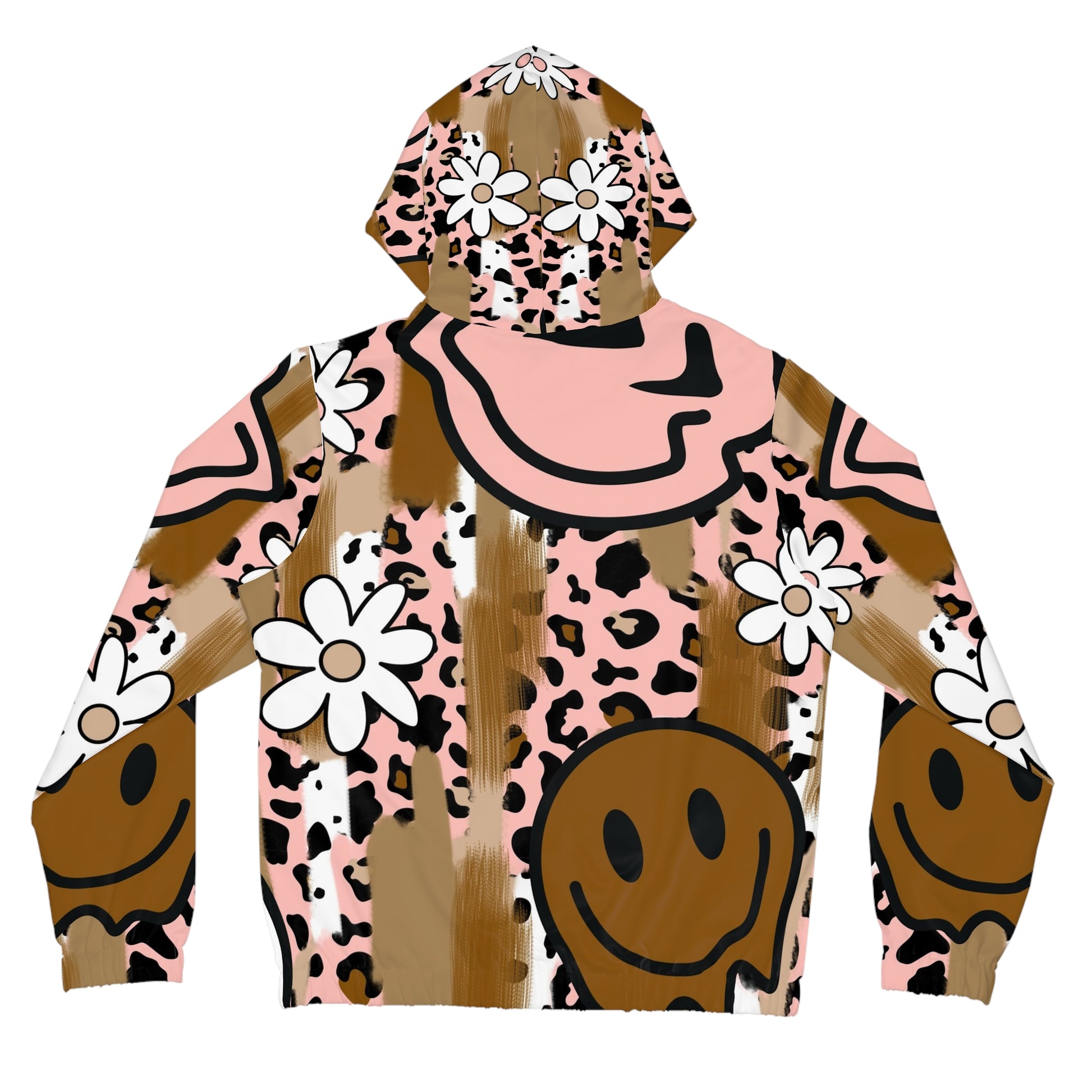 Sutfin Ghosts Pop Art Women’s Full-Zip Hoodie (AOP), Artsulli - Art is Long, Life is Short, All Over Prints, , , , , , , 