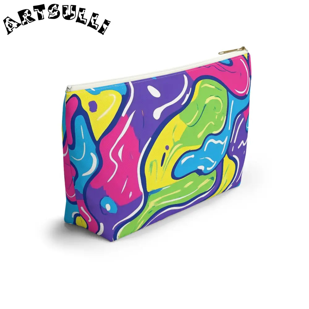 JAKKOUTTHEBXX Colorful Abstract T-Bottom Pouch 2025