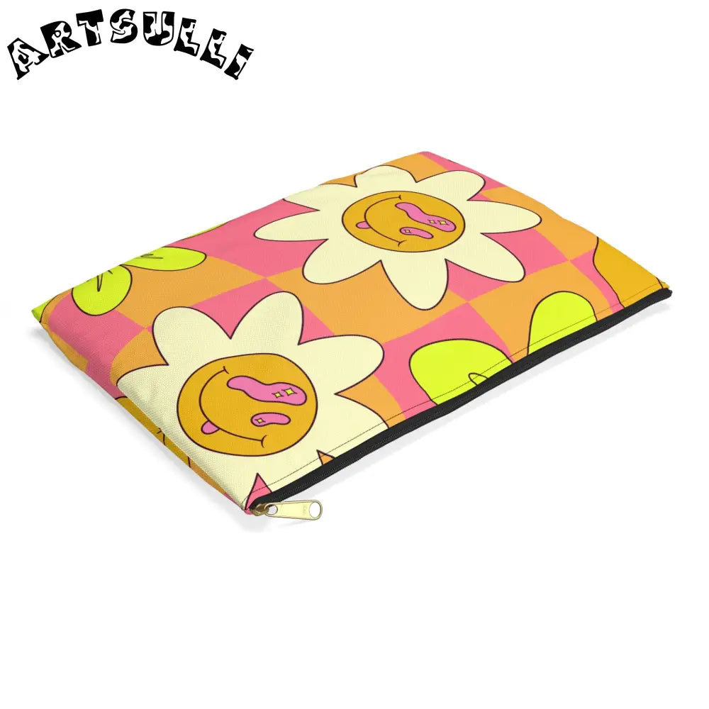 JAKKOUTTHEBXX Trippy Sour Face Rave Accessory Pouch JAKKOUTTHEBXX
