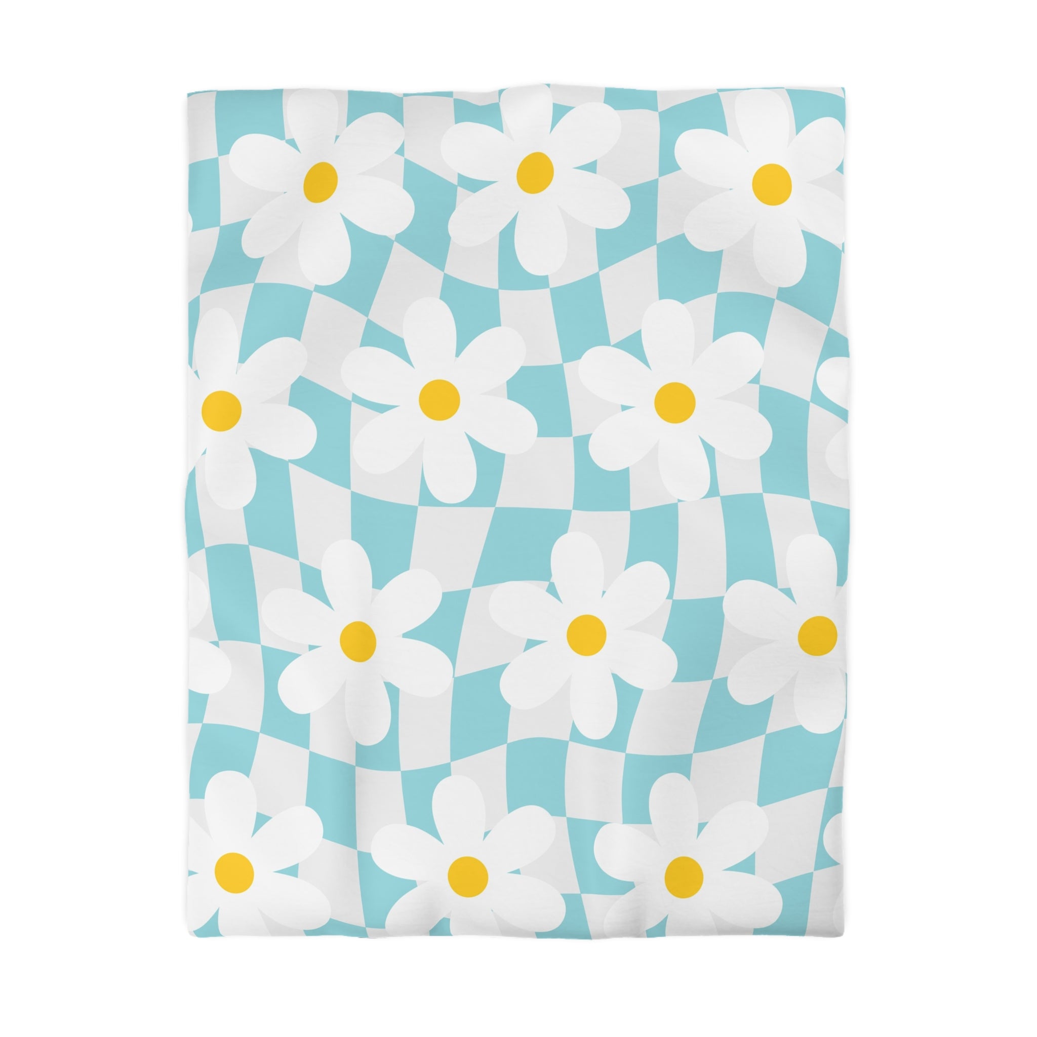 Trippy Check Garden Microfiber Duvet Cover, Artsulli - Art is Long, Life is Short, Home Decor, Size, Twin, Color, Cream, , , 31517854289544304402