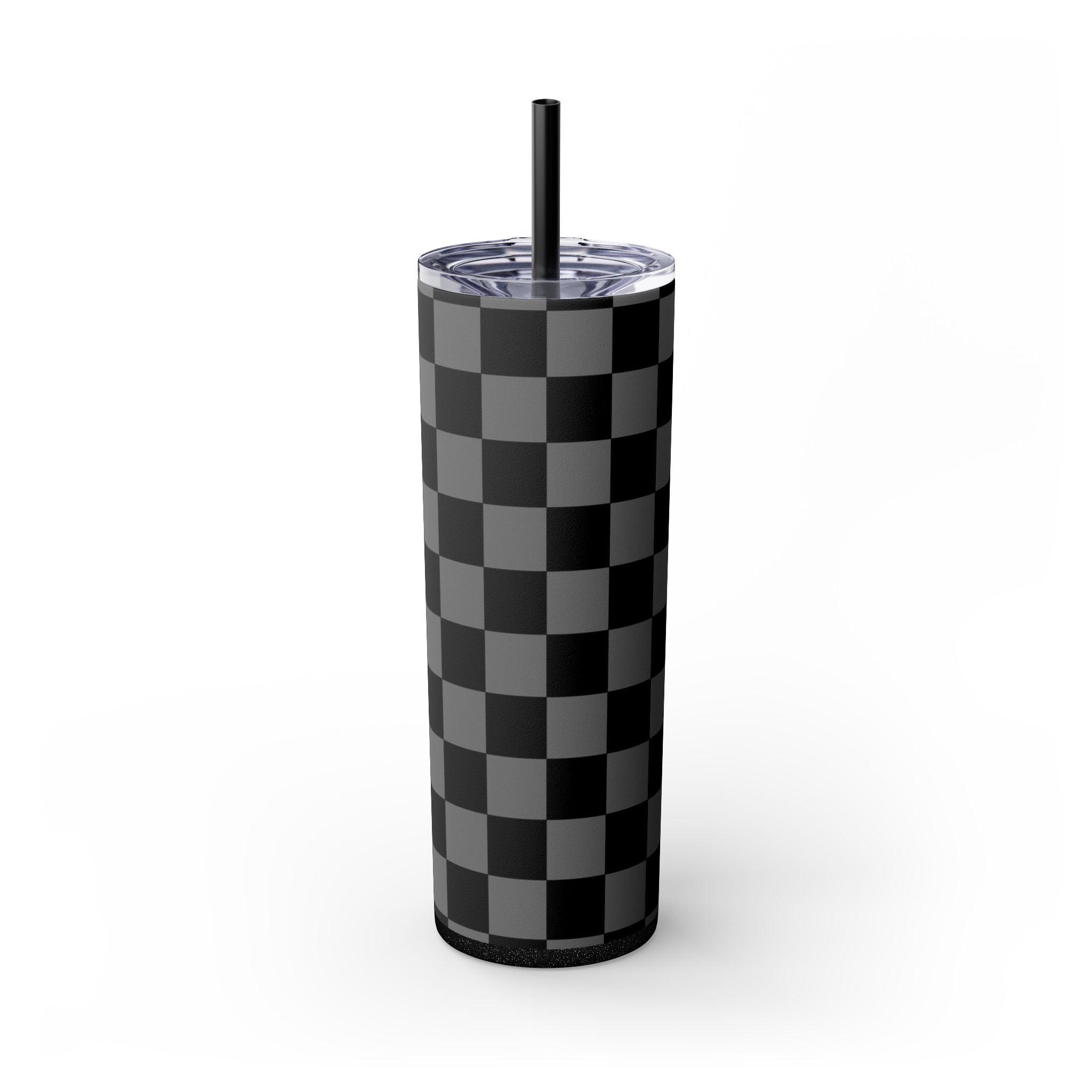 8K Void Surfer Skinny Tumbler with Straw, 20oz, Artsulli - Art is Long, Life is Short, Mug, Finish, Glossy, Color, Glitter Black, Size, 20oz, 60164021315934683604