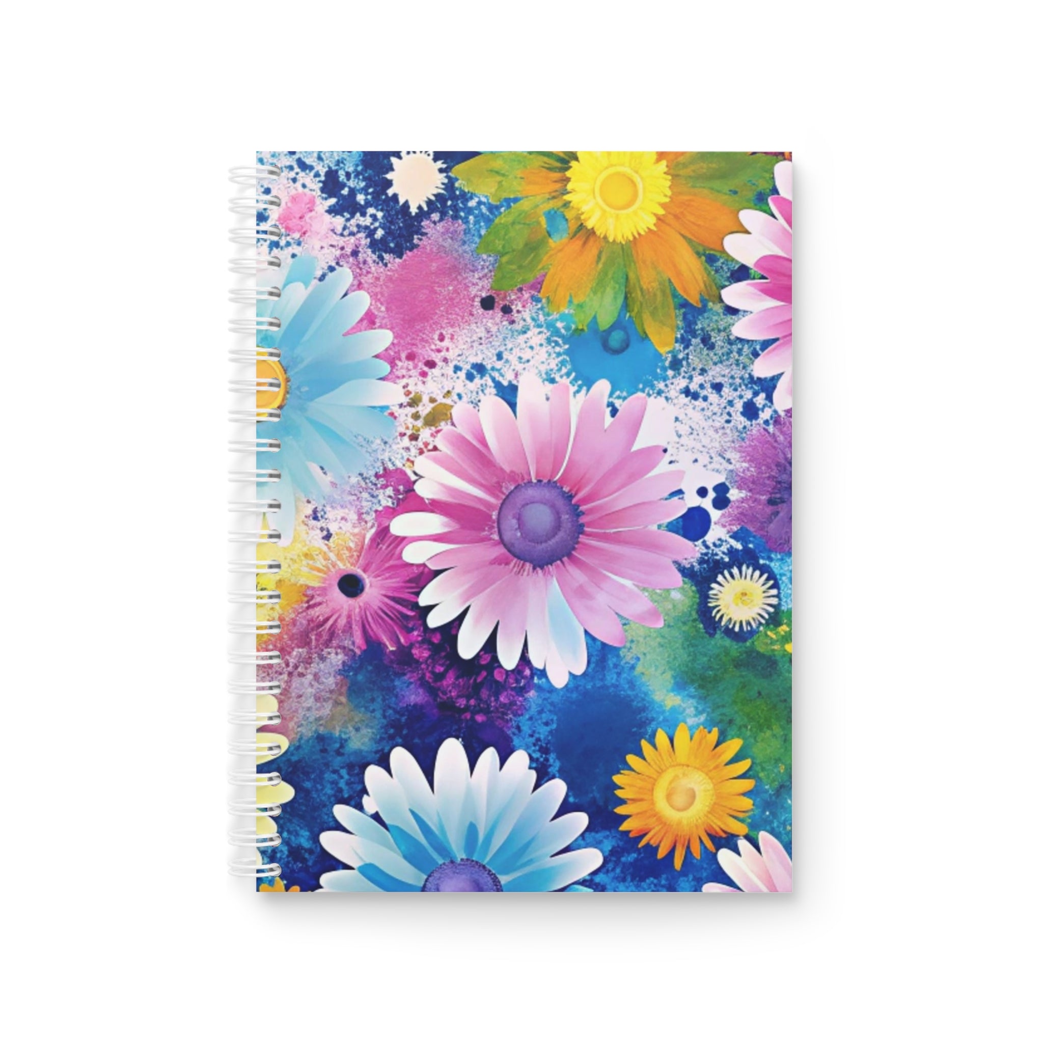 Magical Flower Explosion Multi-Color Spiral Notebook, Artsulli - Art is Long, Life is Short, Paper products, Size, One Size, , , , , 11547180101992