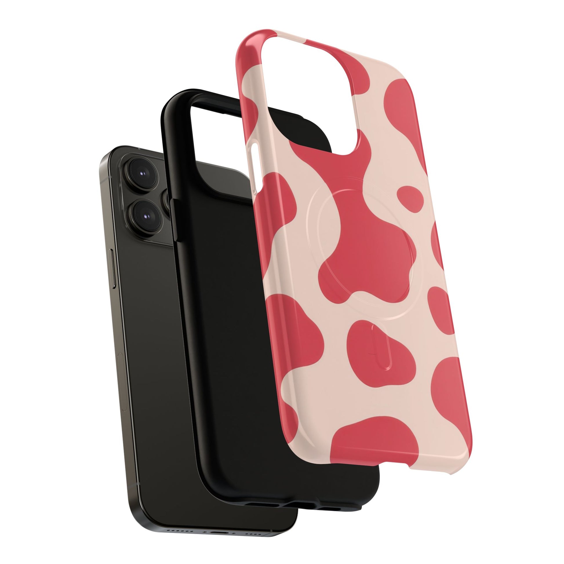 Red Jungle Cow Tough Magnetic Cases, Artsulli - Art is Long, Life is Short, Phone Case, , , , , , , 