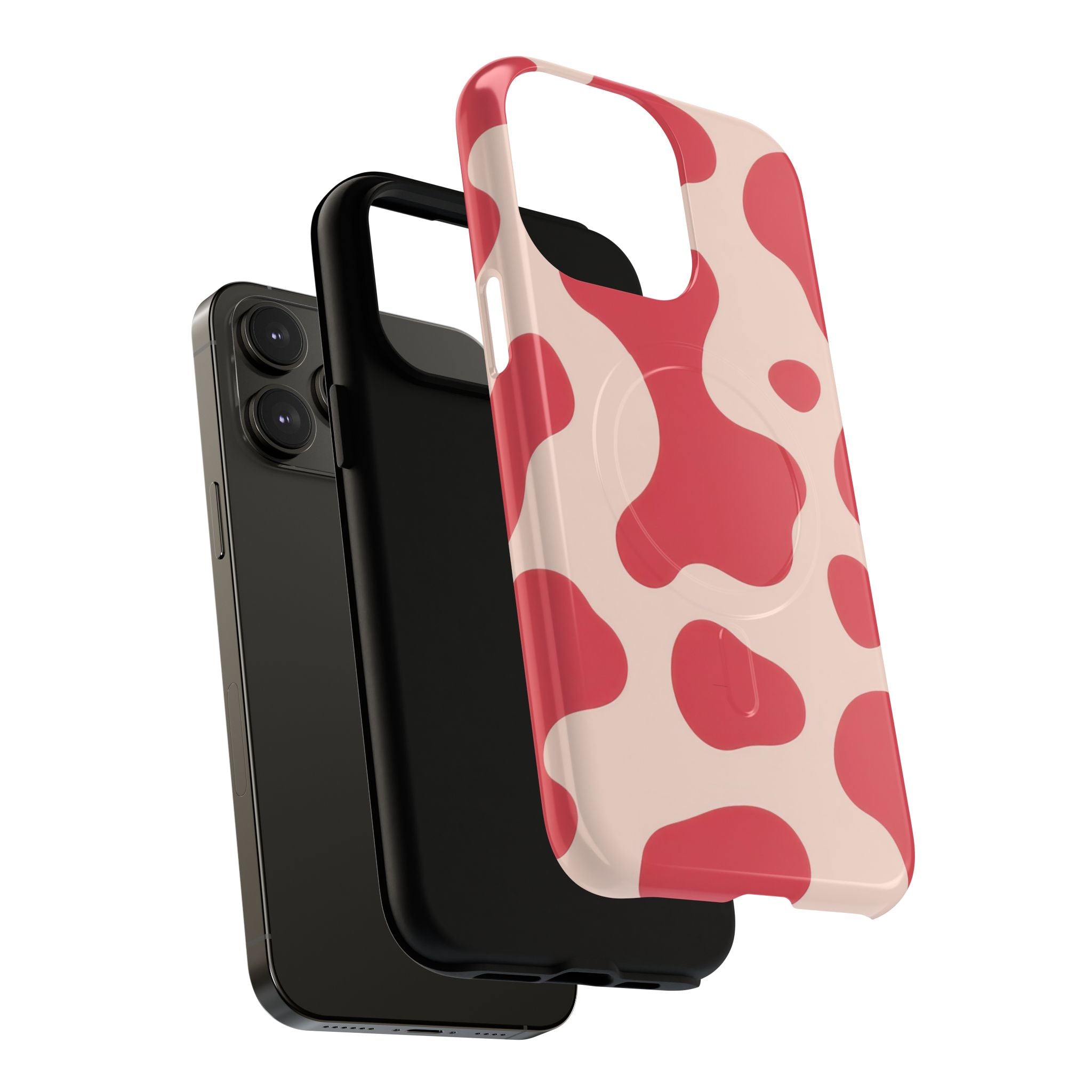 Red Jungle Cow Tough Magnetic Cases, Artsulli - Art is Long, Life is Short, Phone Case, , , , , , , 