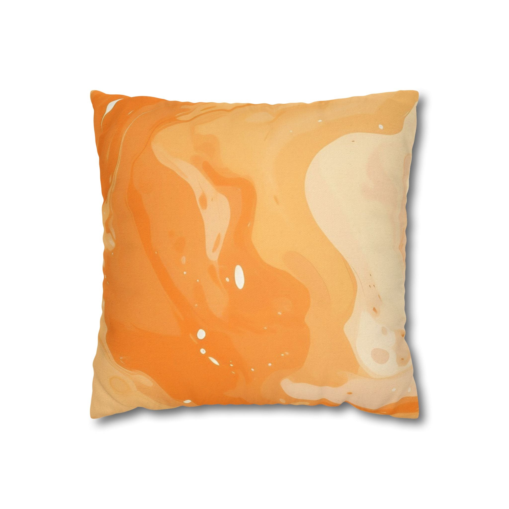 Spun Polyester Square Pillowcase