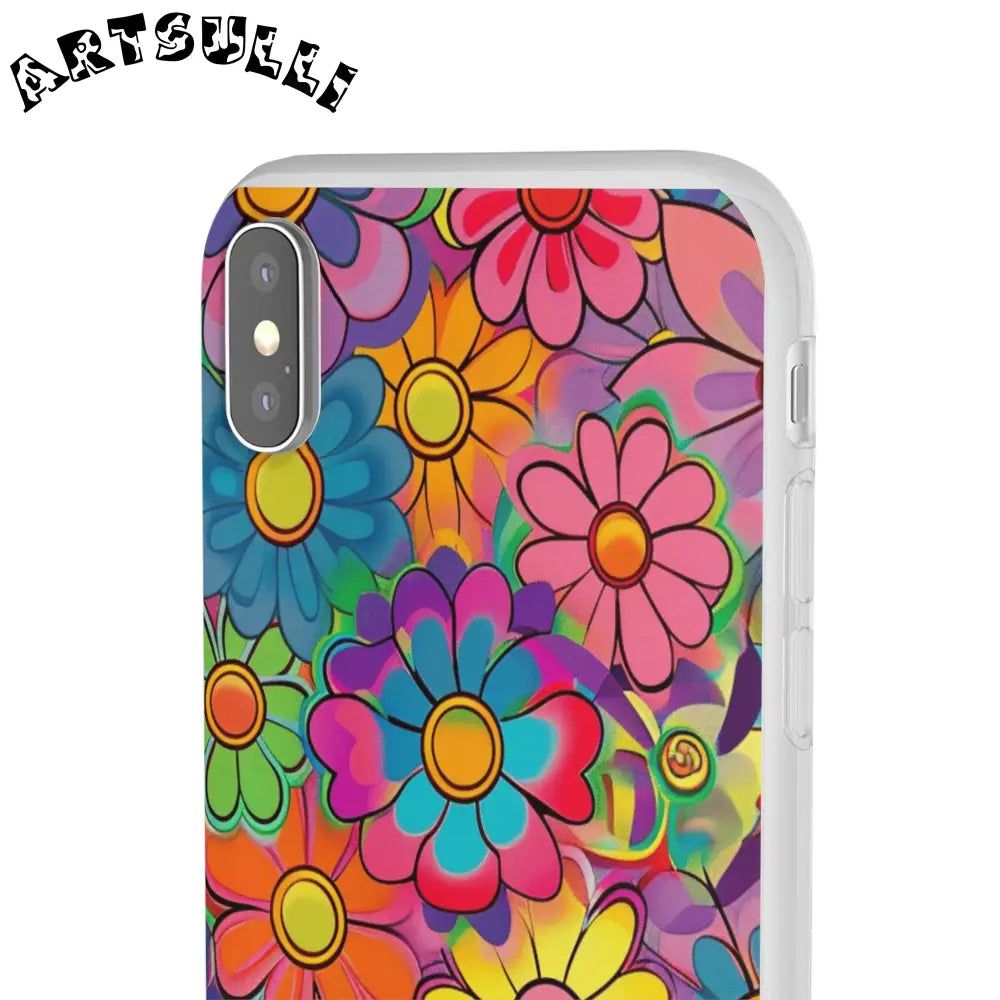 JAKKOUTTHEBXX Chromatic Daisy Dream Flexi Cases JAKKOUTTHEBXX