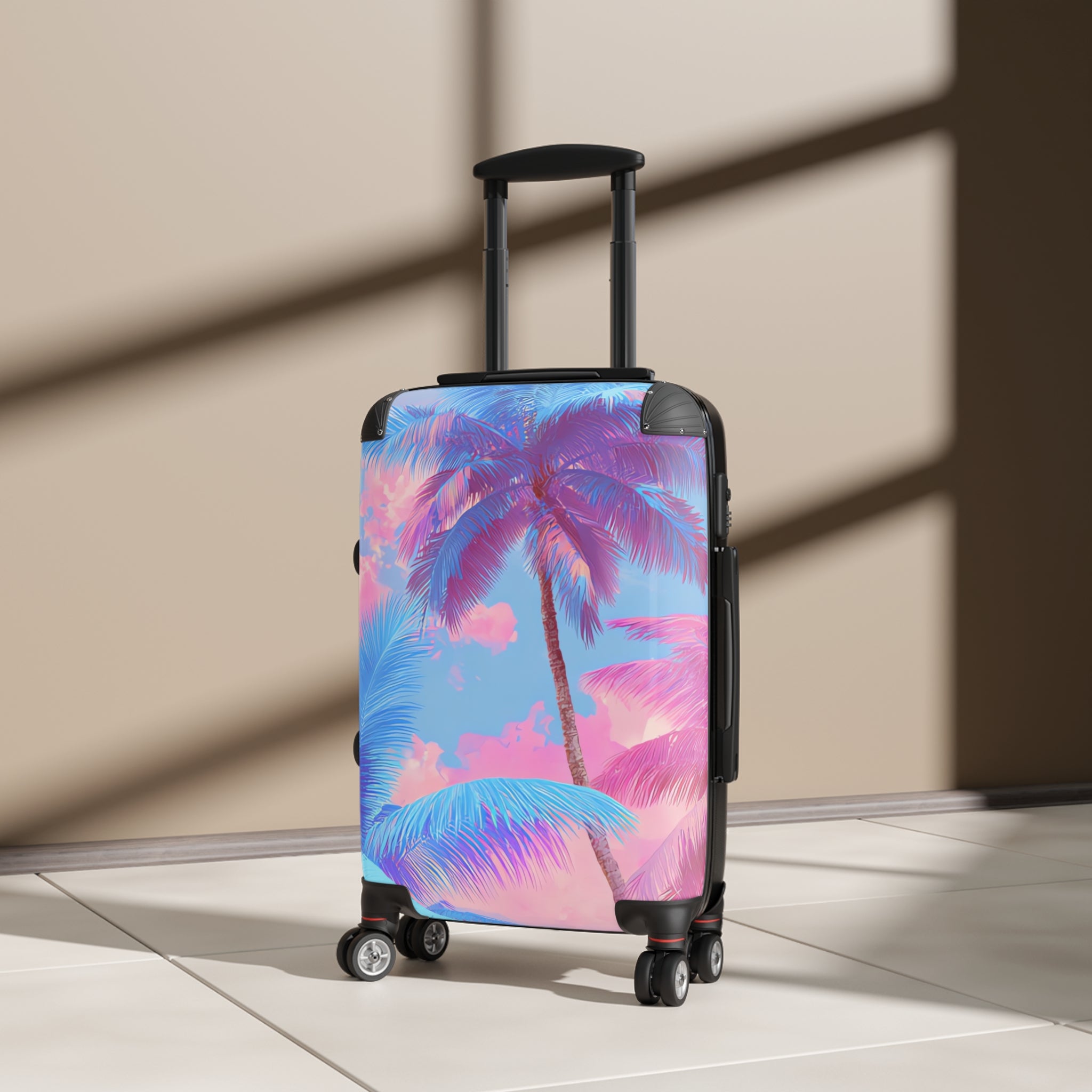 Ethereal Pastel Palms Suitcase, Artsulli - Art is Long, Life is Short, Bags, , , , , , , 