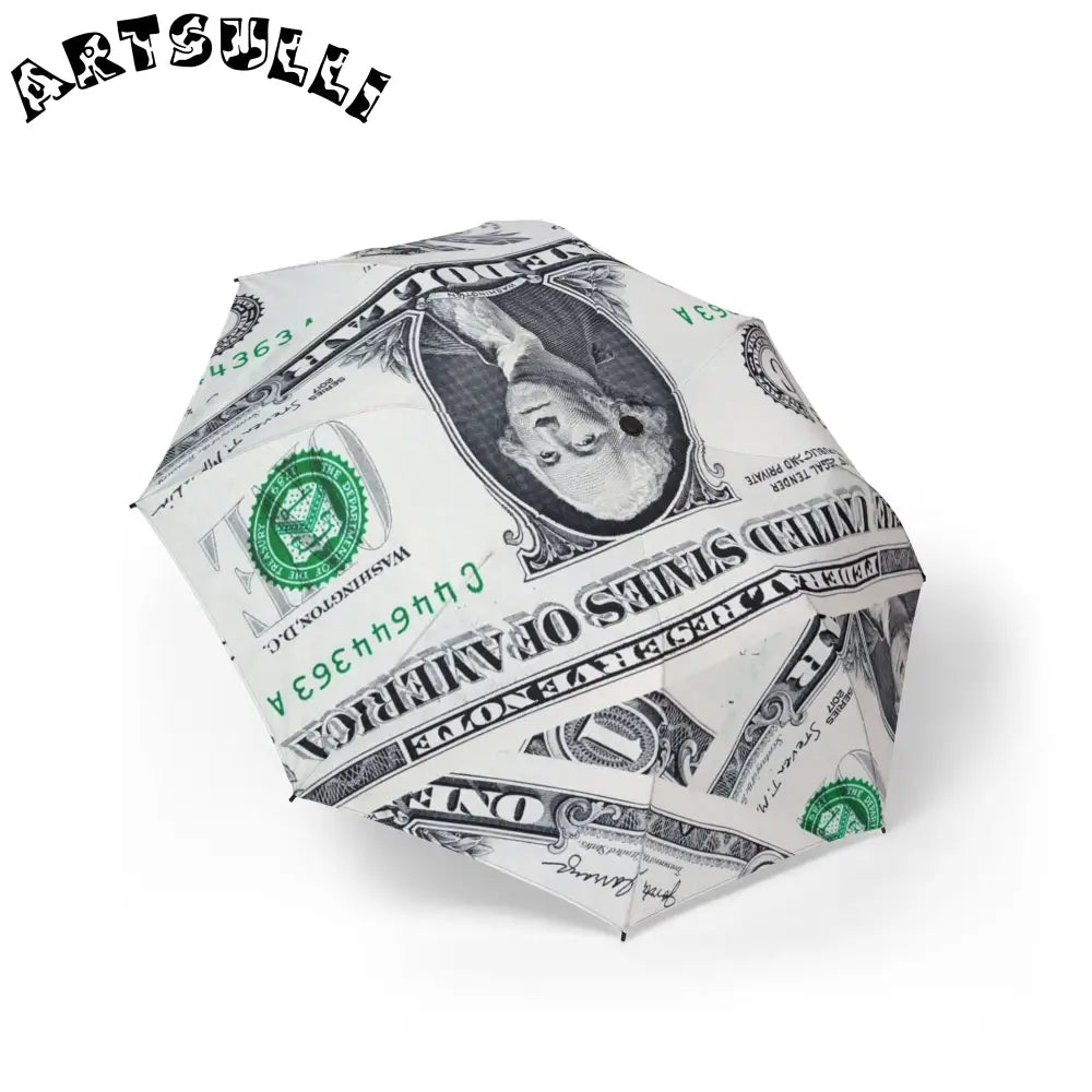 JAKKOUTTHEBXX Dollar Bill Waterproof Functional Umbrella 2025