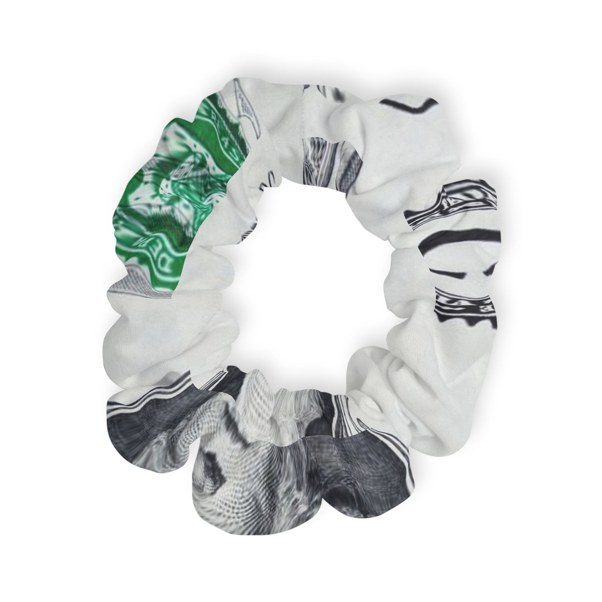 Money Collage Scrunchie, Artsulli - Art is Long, Life is Short, Accessories, , , , , , , 