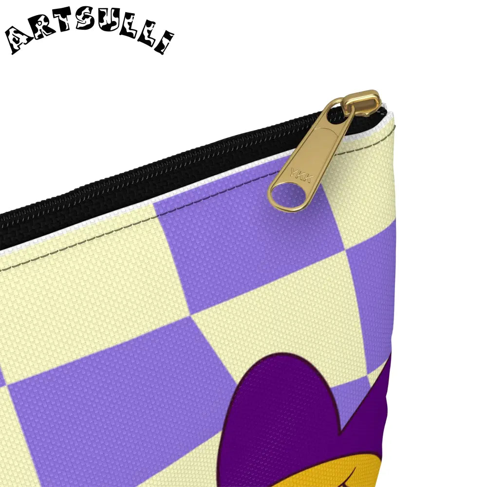 JAKKOUTTHEBXX Trippy Flower Power Motifs Accessory Pouch