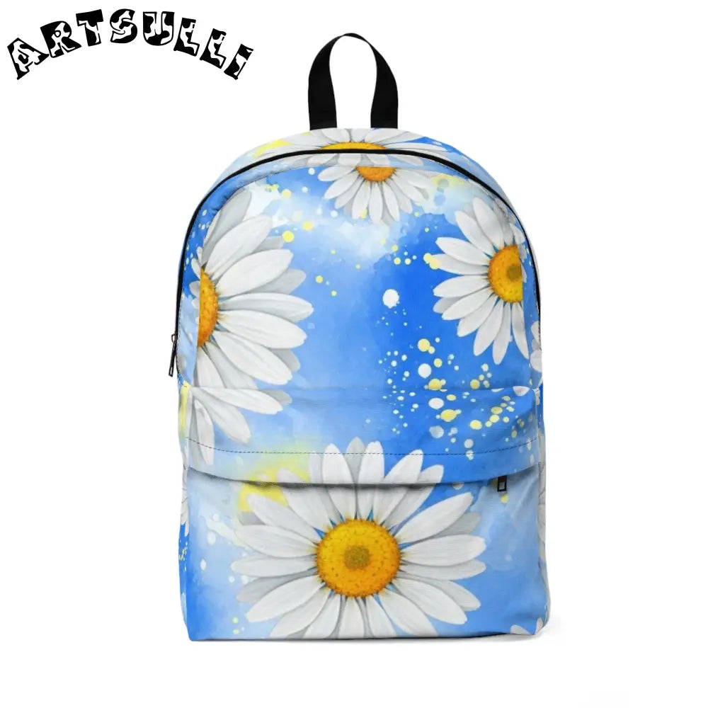 JAKKOUTTHEBXX Daisies Unisex Classic Backpack JAKKOUTTHEBXX Artsulli