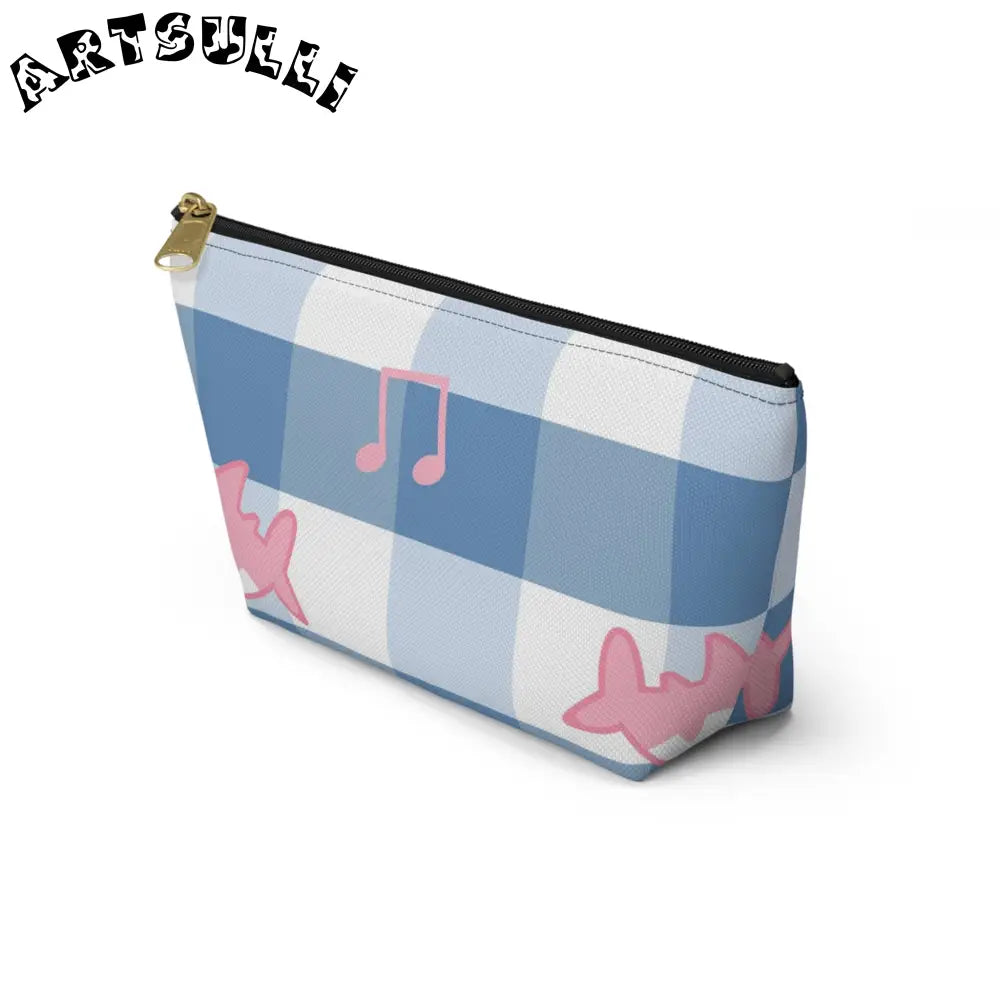 JAKKOUTTHEBXX Checkered Shark Music Notes Bag Artistic Works 2025