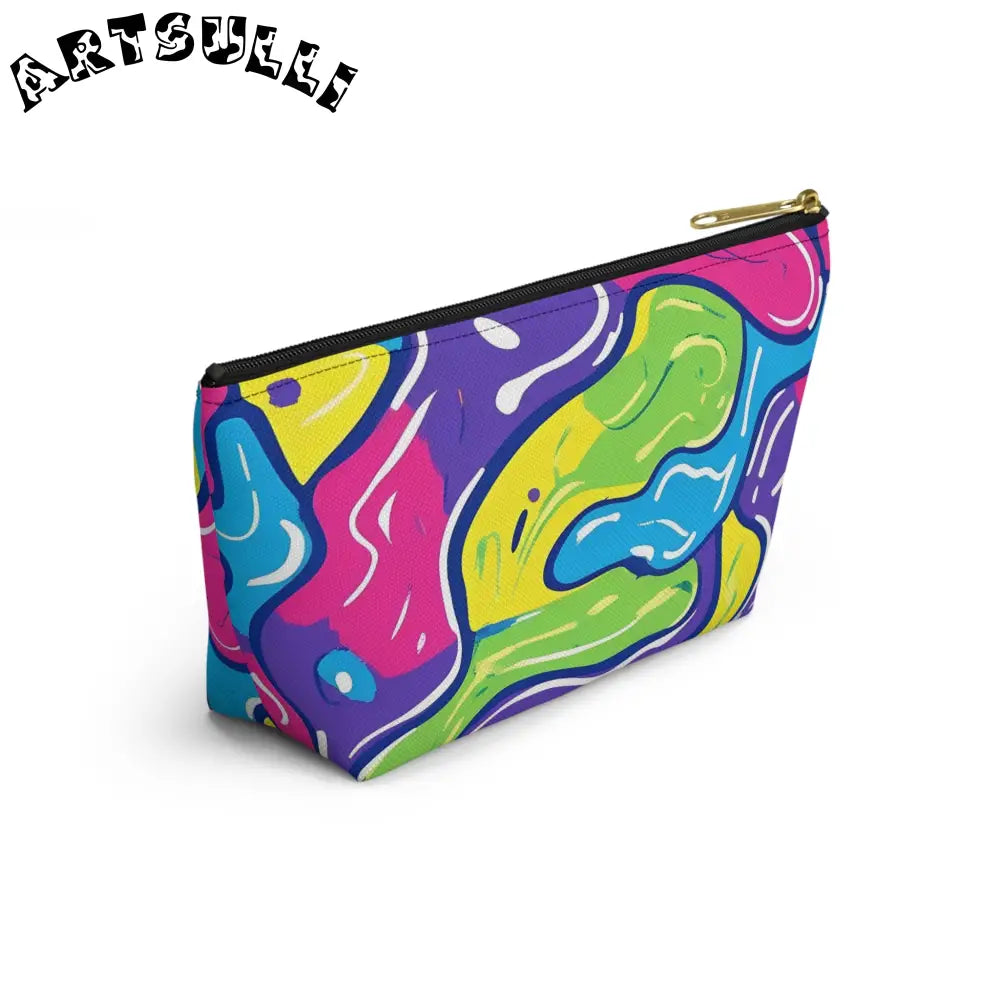 JAKKOUTTHEBXX Colorful Abstract T-Bottom Pouch 2025