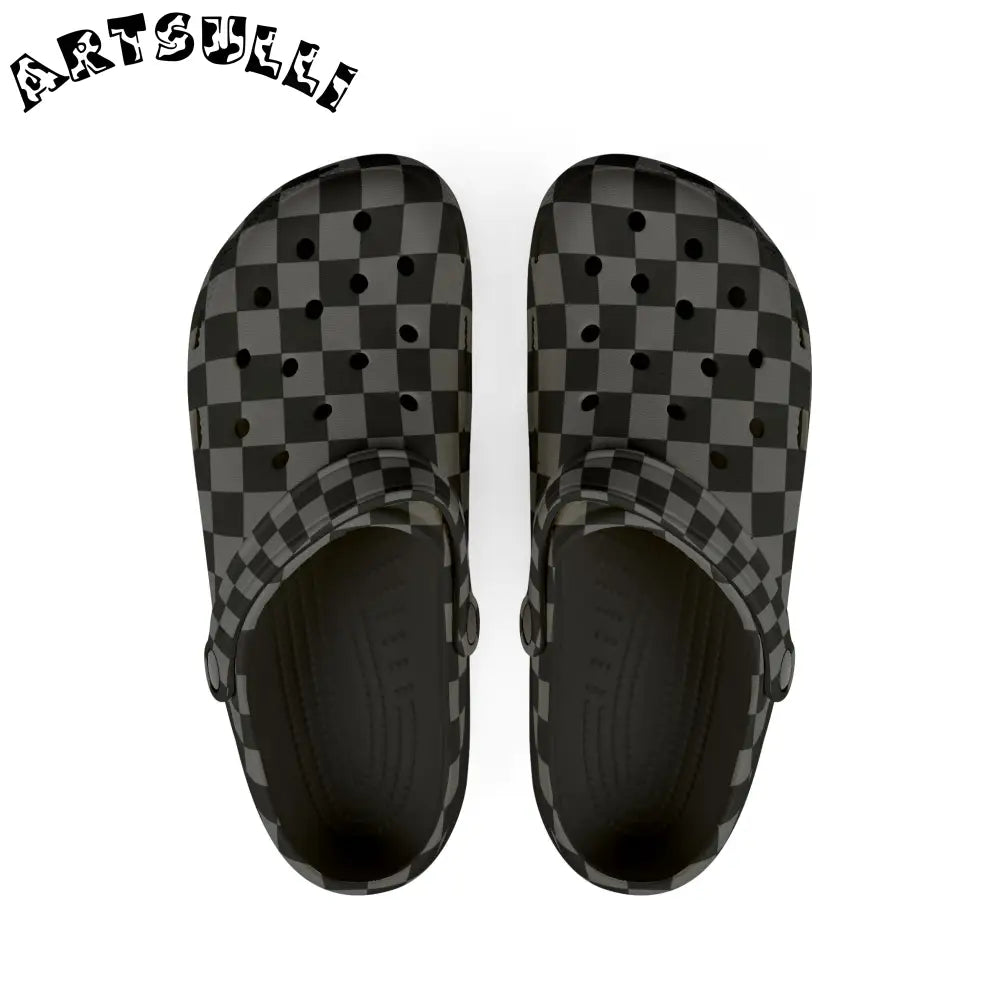 8K Void Surfer EVA Foam Rubber Shoes (AOP), Artsulli - Art is Long, Life is Short, Shoes, Size, US 6 (Women's), Color, Black, , , 29239804778684910367