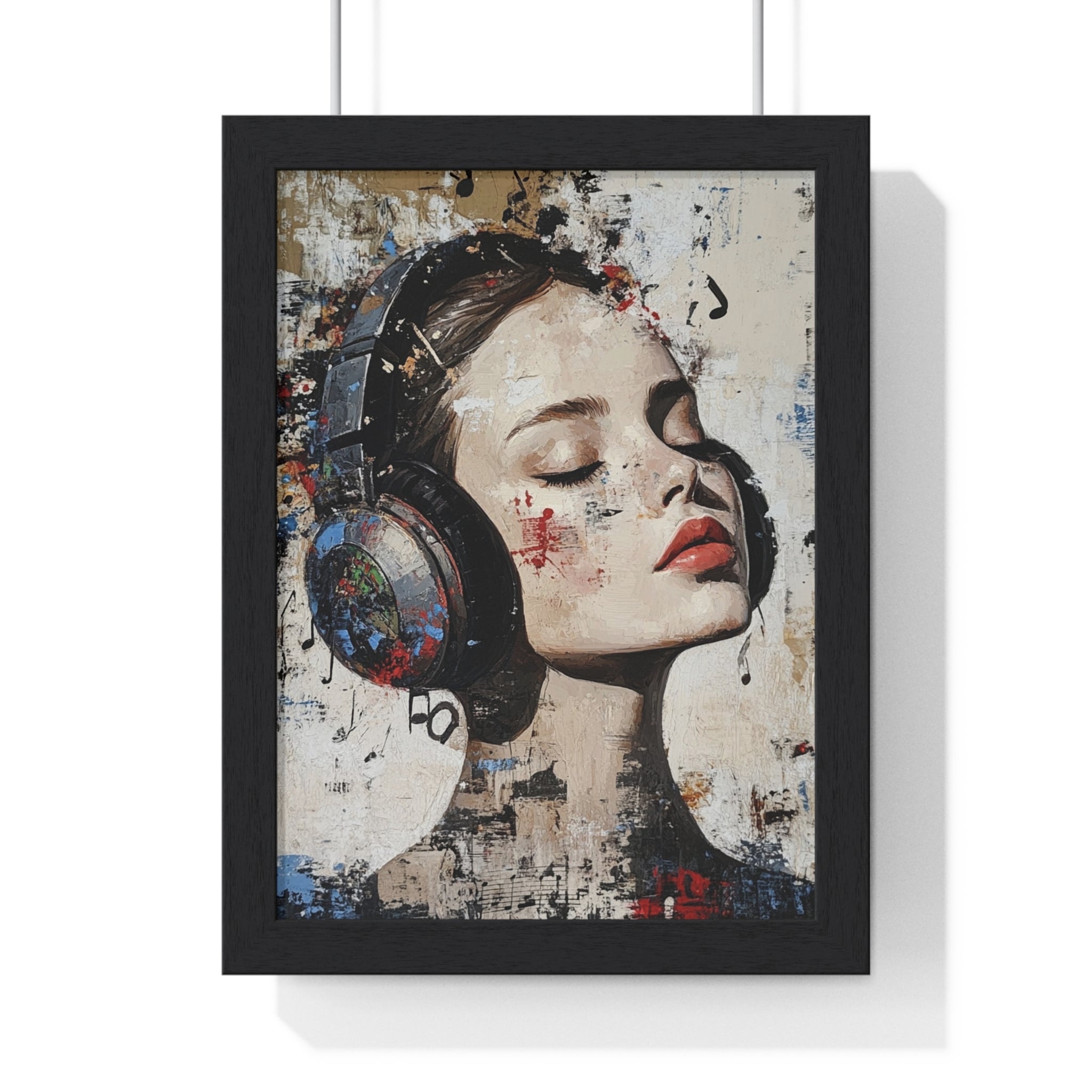Music Lovers Vertical Framed Poster, Artsulli - Art is Long, Life is Short, Poster, Size, 8" x 11", Color, Black, , , 13715708991065741239