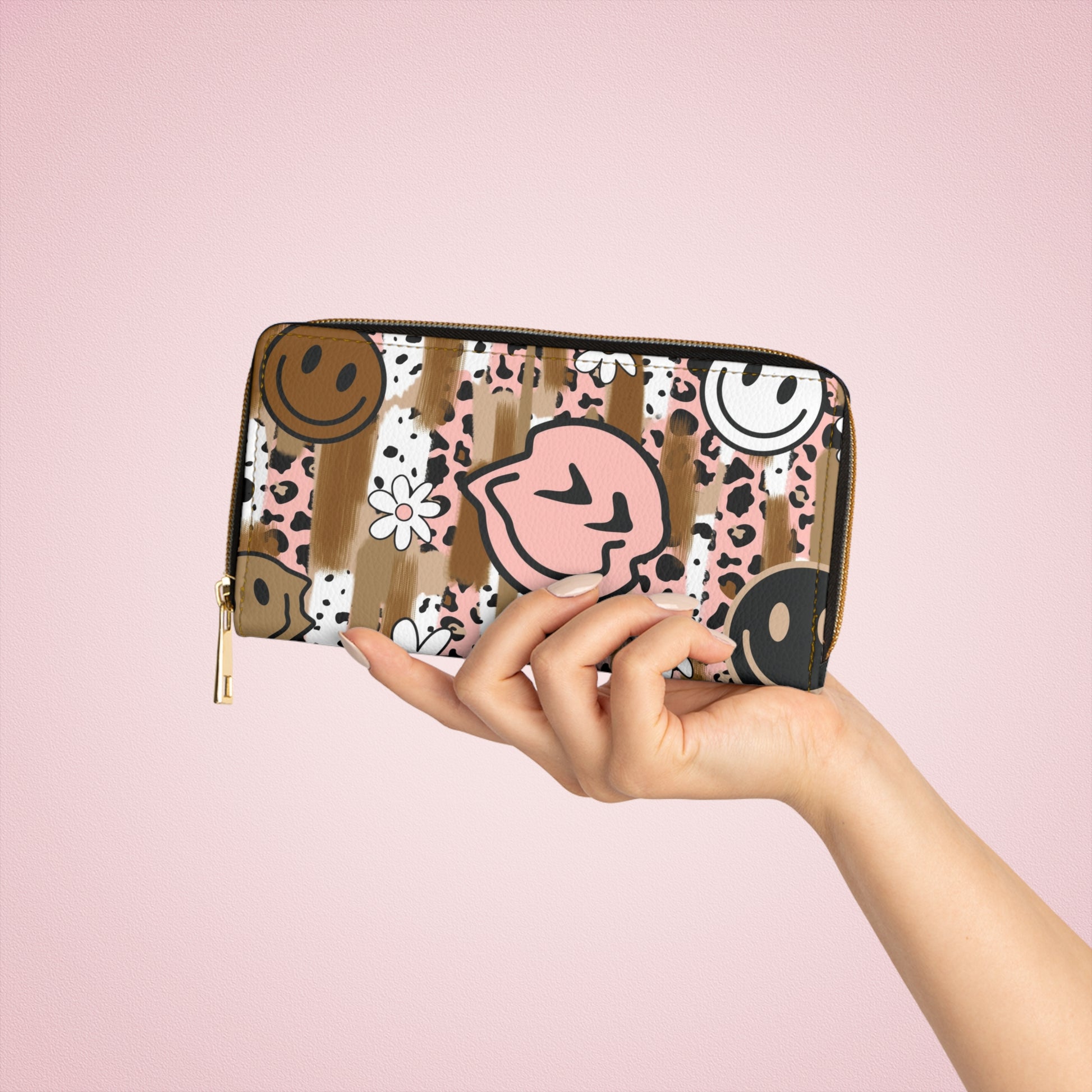 Sutfin Ghosts Pop Art Zipper Wallet, Artsulli - Art is Long, Life is Short, Accessories, , , , , , , 