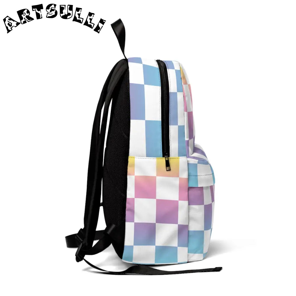 JAKKOUTTHEBXX Vaporwave Check II Unisex Classic Backpack