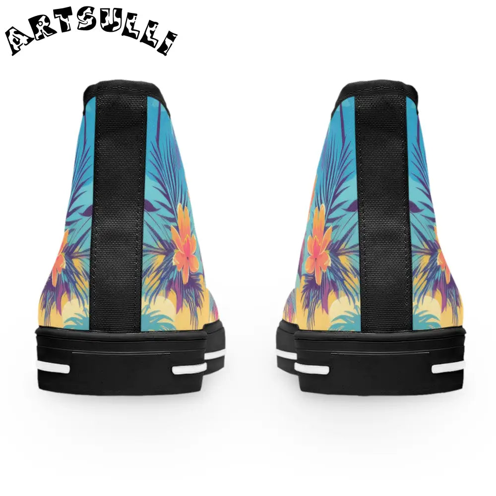 JAKKOUTTHEBXX Sunset Paradise Women’s High Top Sneakers