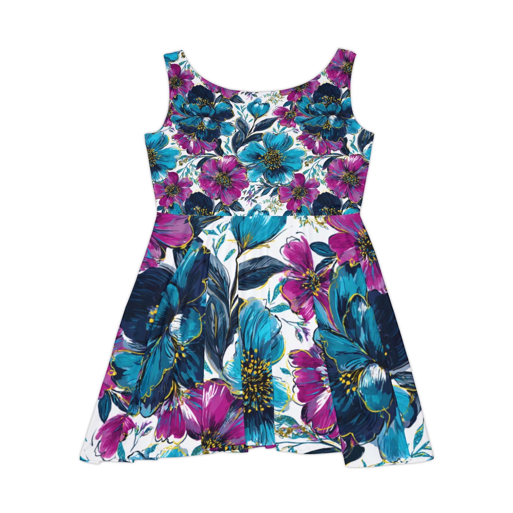 Women's Skater Dress (AOP), Artsulli - Art is Long, Life is Short, All Over Prints, , , , , , , 