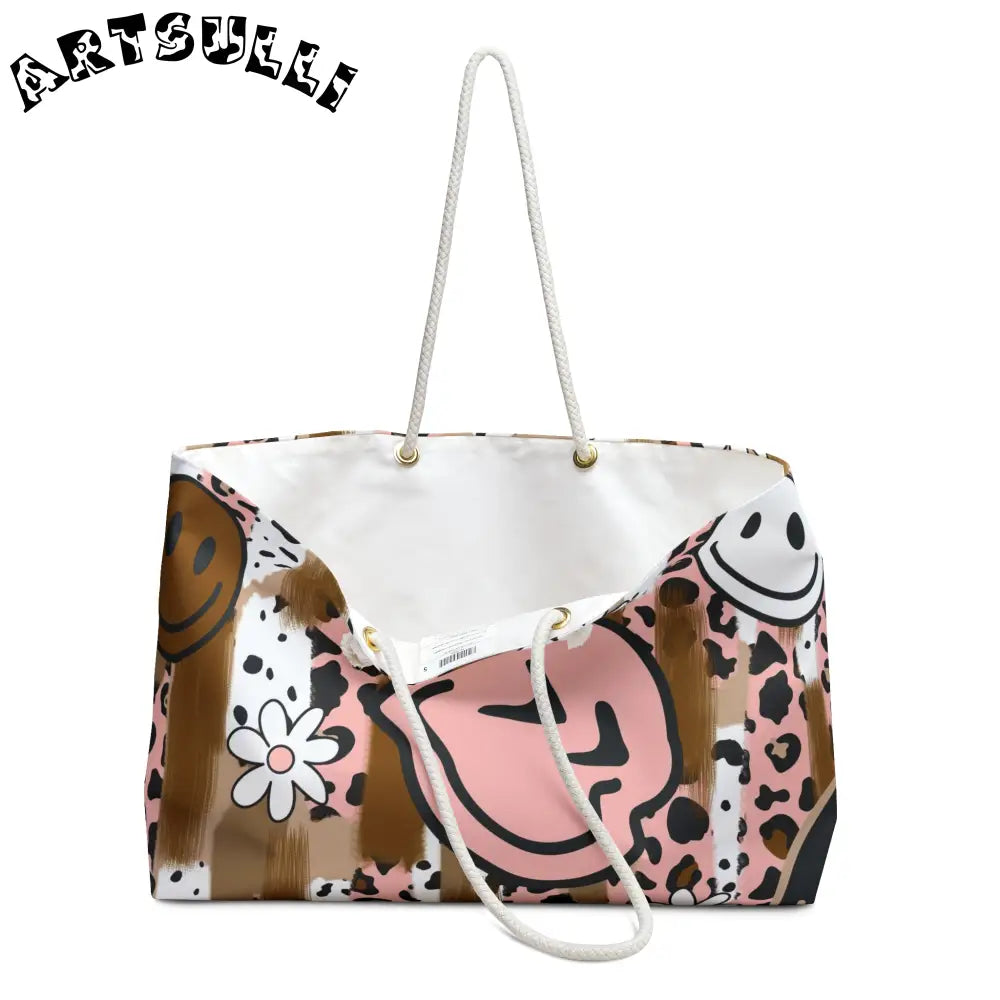 JAKKOUTTHEBXX Copy of Sutfin Ghosts Pop Art Weekender Bag