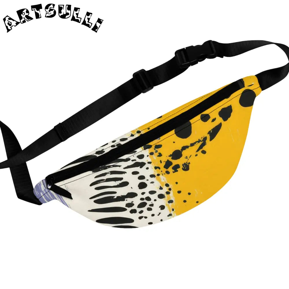 JAKKOUTTHEBXX Rae Zebra Rhapsody Fanny Pack JAKKOUTTHEBXX Artsulli