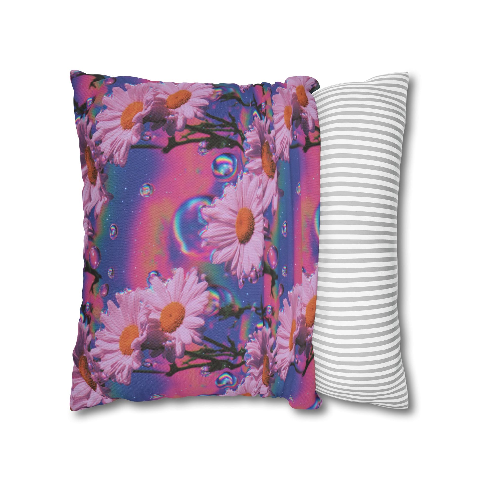 Spun Polyester Square Pillowcase, Artsulli - Art is Long, Life is Short, Home Decor, , , , , , , 