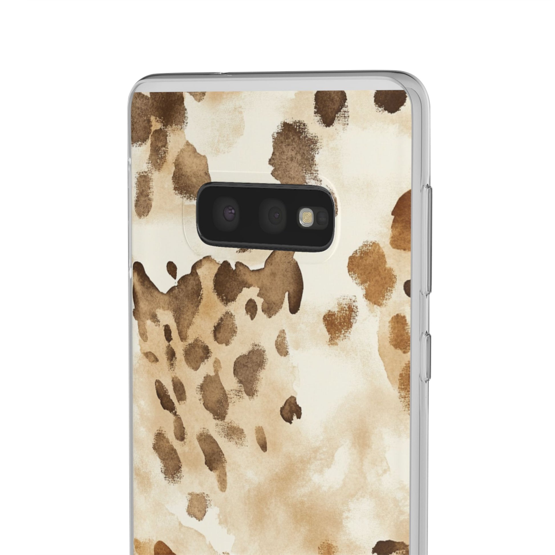 Brown and Beige Watercolor Dalmatian Phone Case, Artsulli - Art is Long, Life is Short, Phone Case, , , , , , , 
