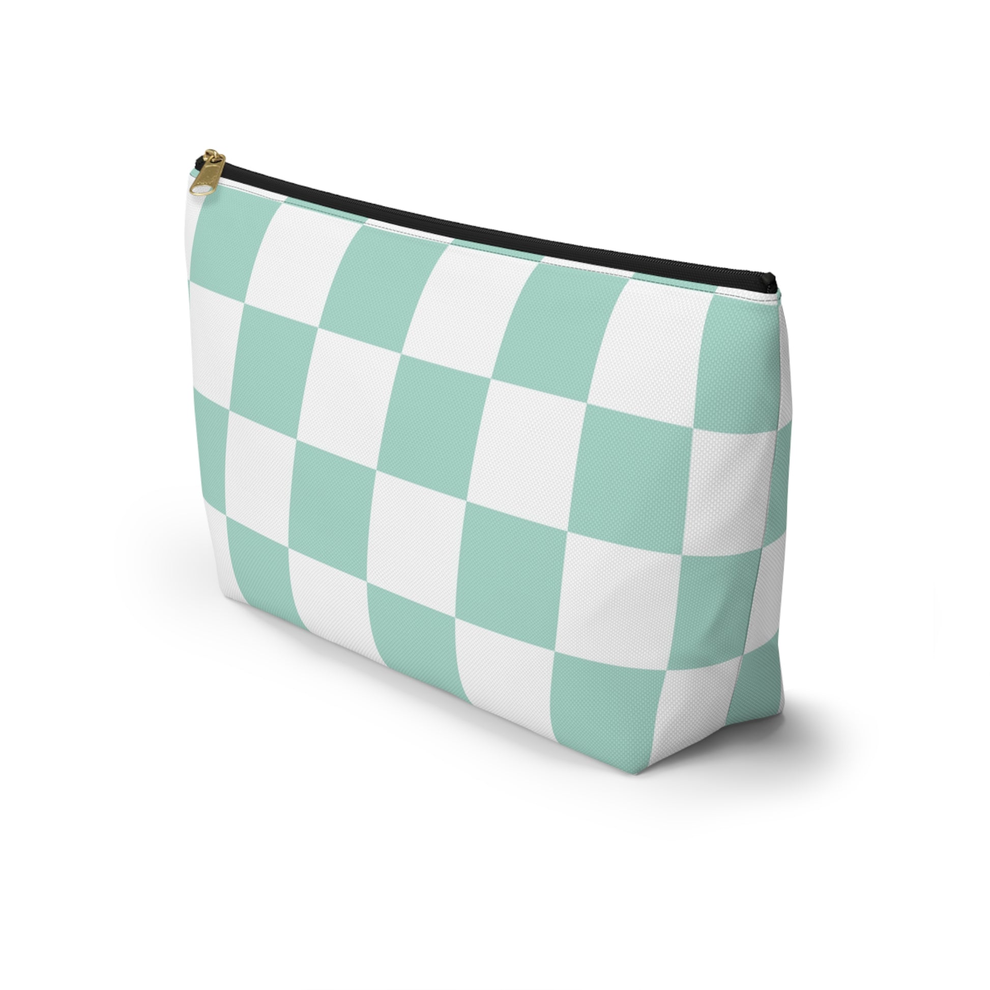 Chessboard Accessory Pouch w T-bottom, Artsulli - Art is Long, Life is Short, Bags, , , , , , , 
