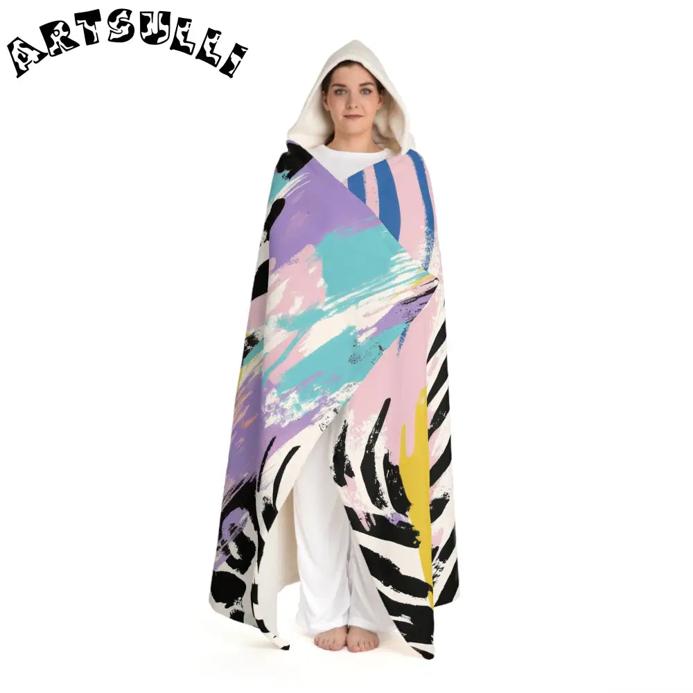 JAKKOUTTHEBXX Wild Zebra Stripes x Paint Brush Strokes Multi-Color