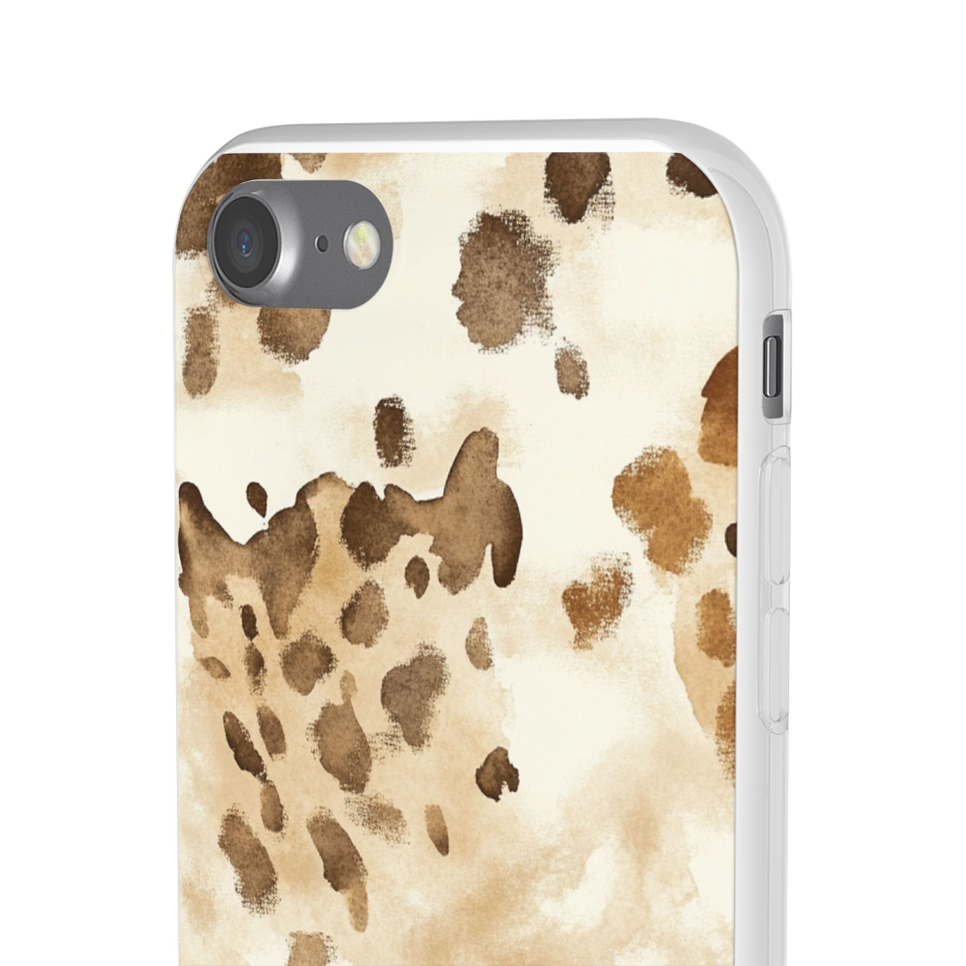 Brown and Beige Watercolor Dalmatian Phone Case, Artsulli - Art is Long, Life is Short, Phone Case, , , , , , , 