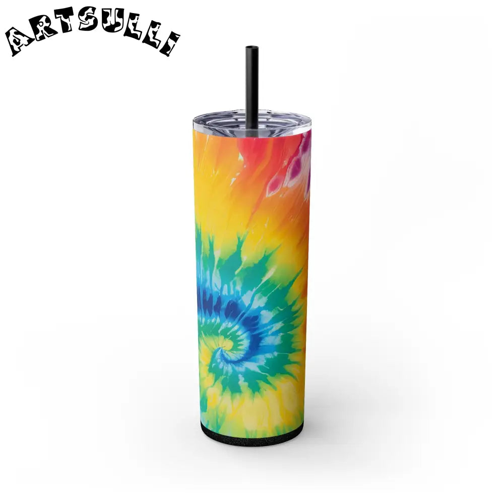 JAKKOUTTHEBXX Colorful Tie-Dye Insulated Tumbler 2025