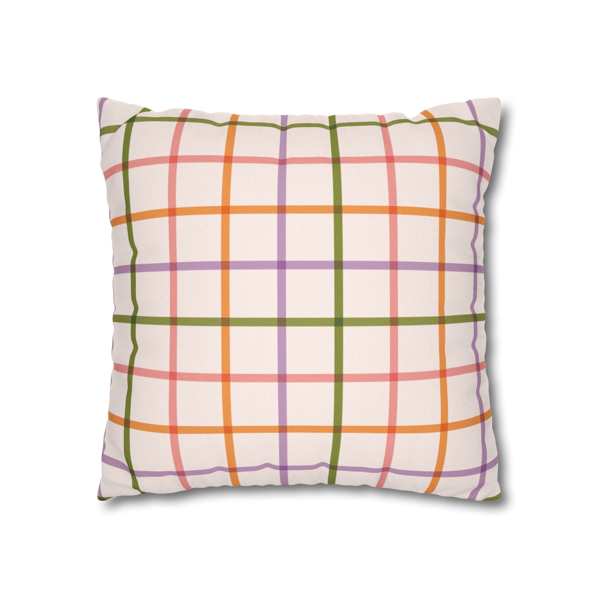 Spun Polyester Square Pillowcase, Artsulli - Art is Long, Life is Short, Home Decor, , , , , , , 