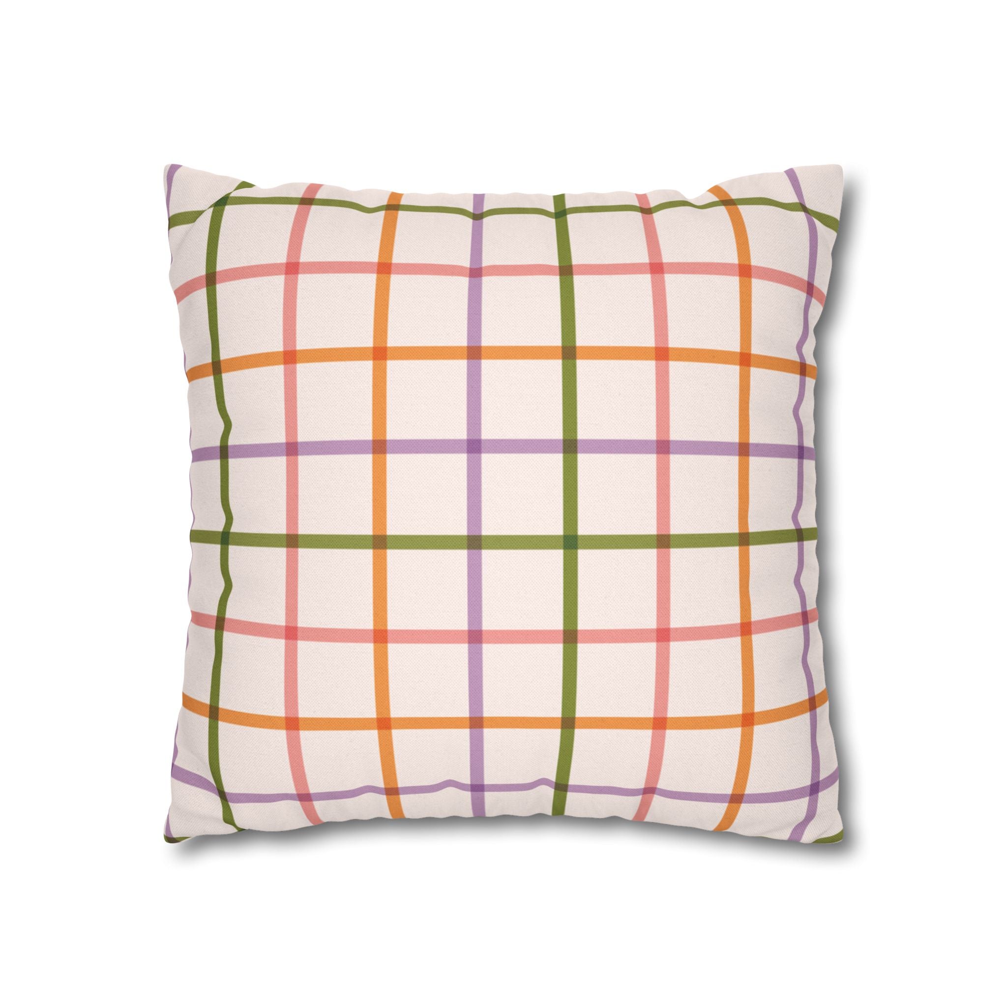 Spun Polyester Square Pillowcase, Artsulli - Art is Long, Life is Short, Home Decor, , , , , , , 