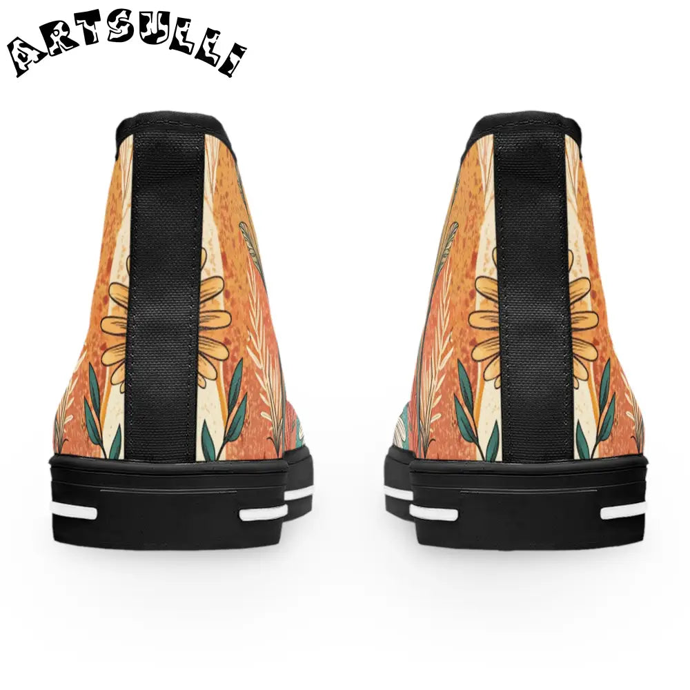 JAKKOUTTHEBXX Retro Daisy Dream Women’s High Top Sneakers