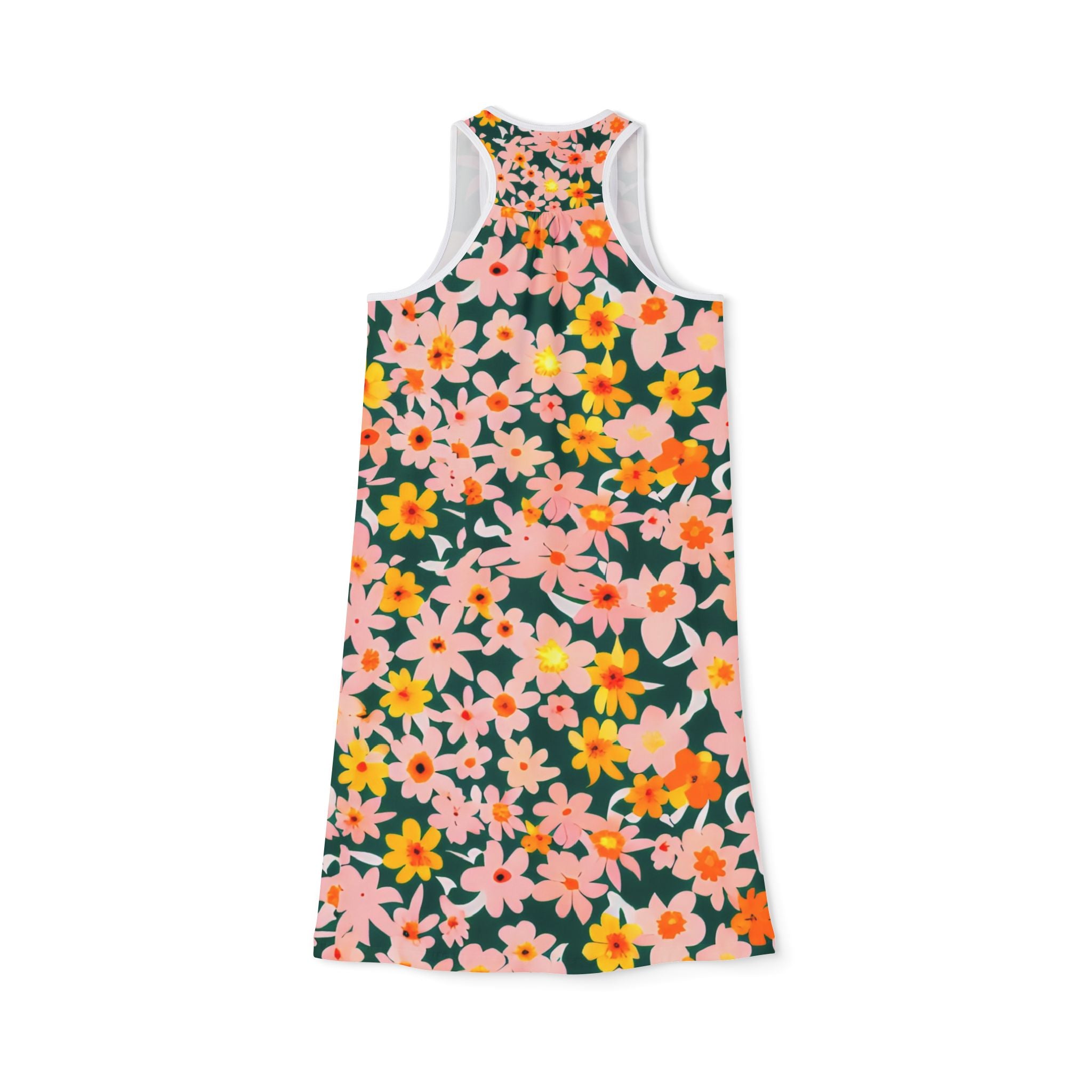 Women's Racerback Dress (AOP), Artsulli - Art is Long, Life is Short, Tank Top, , , , , , , 