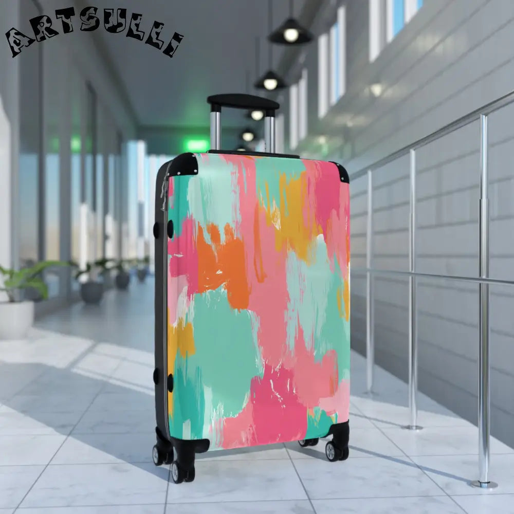 JAKKOUTTHEBXX Preppy Pixel Bloom Suitcase JAKKOUTTHEBXX Artsulli