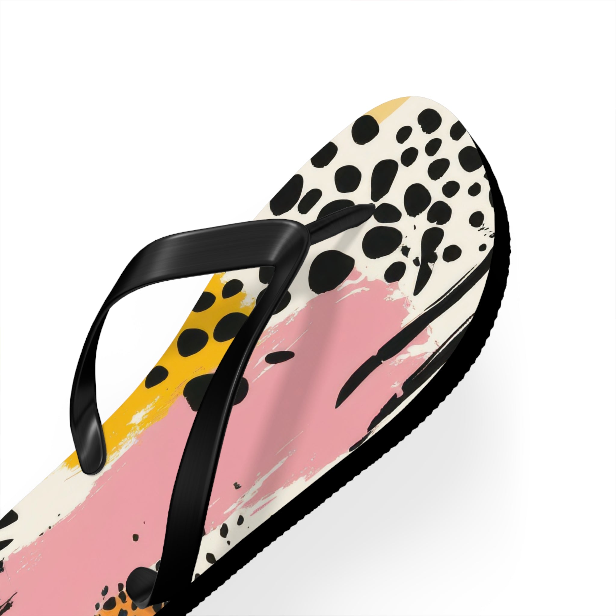 Rae Zebra Rhapsody II Flip Flops, Artsulli - Art is Long, Life is Short, Shoes, , , , , , , 