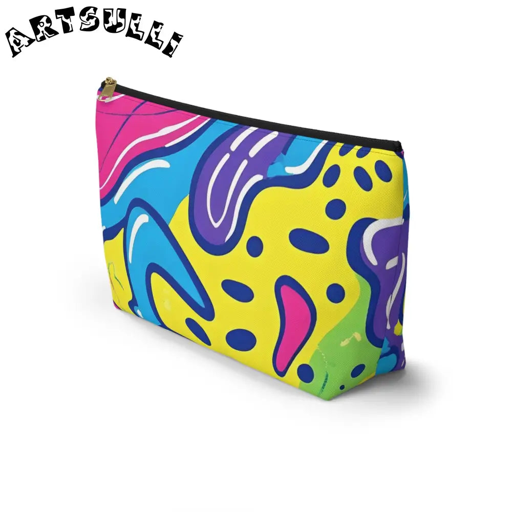 JAKKOUTTHEBXX Colorful Abstract T-Bottom Pouch 2025
