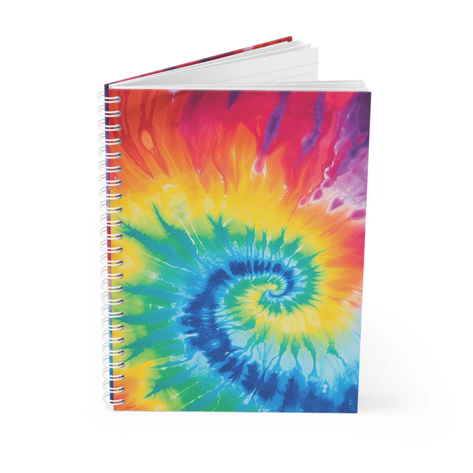 Tie Dye Spiral Notebook, Artsulli - Art is Long, Life is Short, Paper products, , , , , , , 