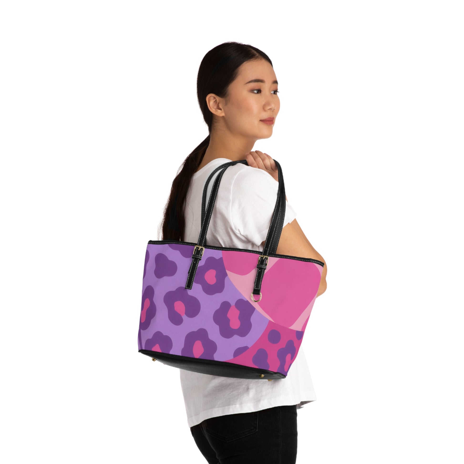 PU Leather Shoulder Bag, Artsulli - Art is Long, Life is Short, Bags, , , , , , , 