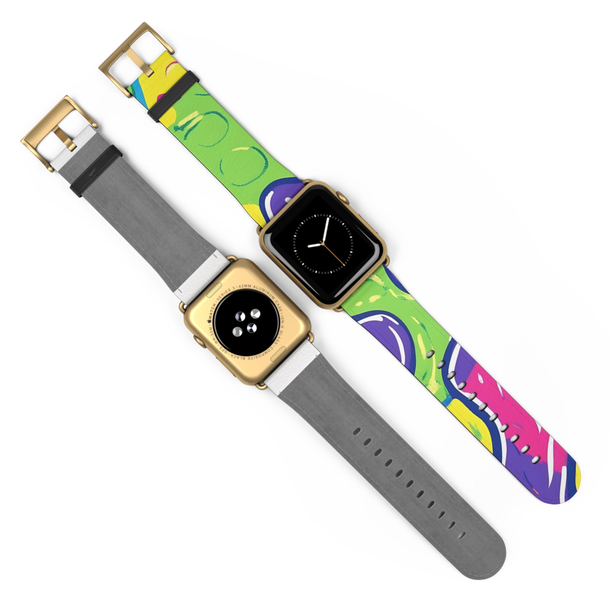 90s Trippy Slime Watch Band, Artsulli - Art is Long, Life is Short, Accessories, , , , , , , 