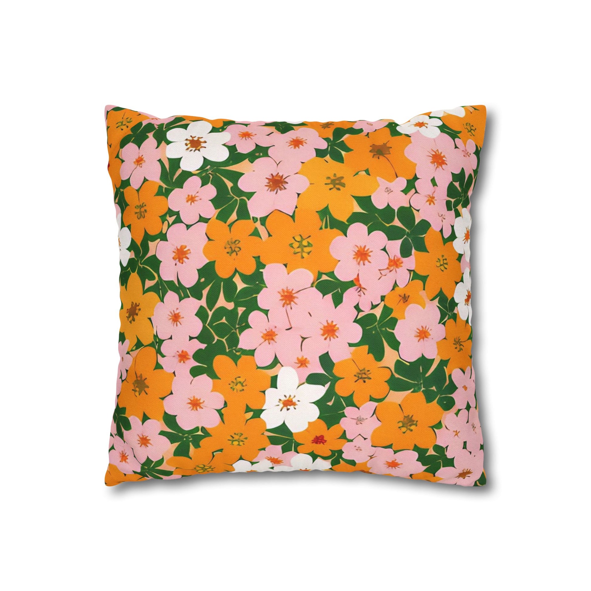 Spun Polyester Square Pillowcase, Artsulli - Art is Long, Life is Short, Home Decor, , , , , , , 