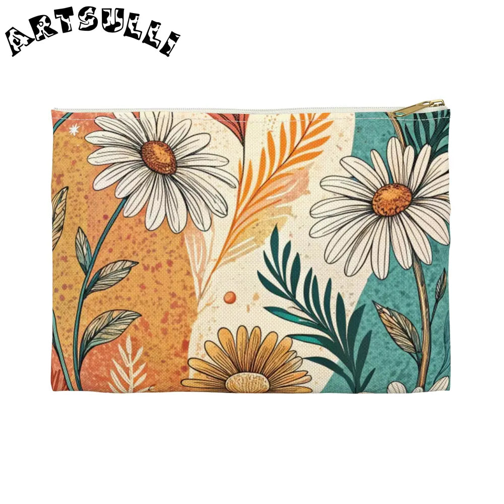 JAKKOUTTHEBXX Retro Daisy Dream Accessory Pouch JAKKOUTTHEBXX