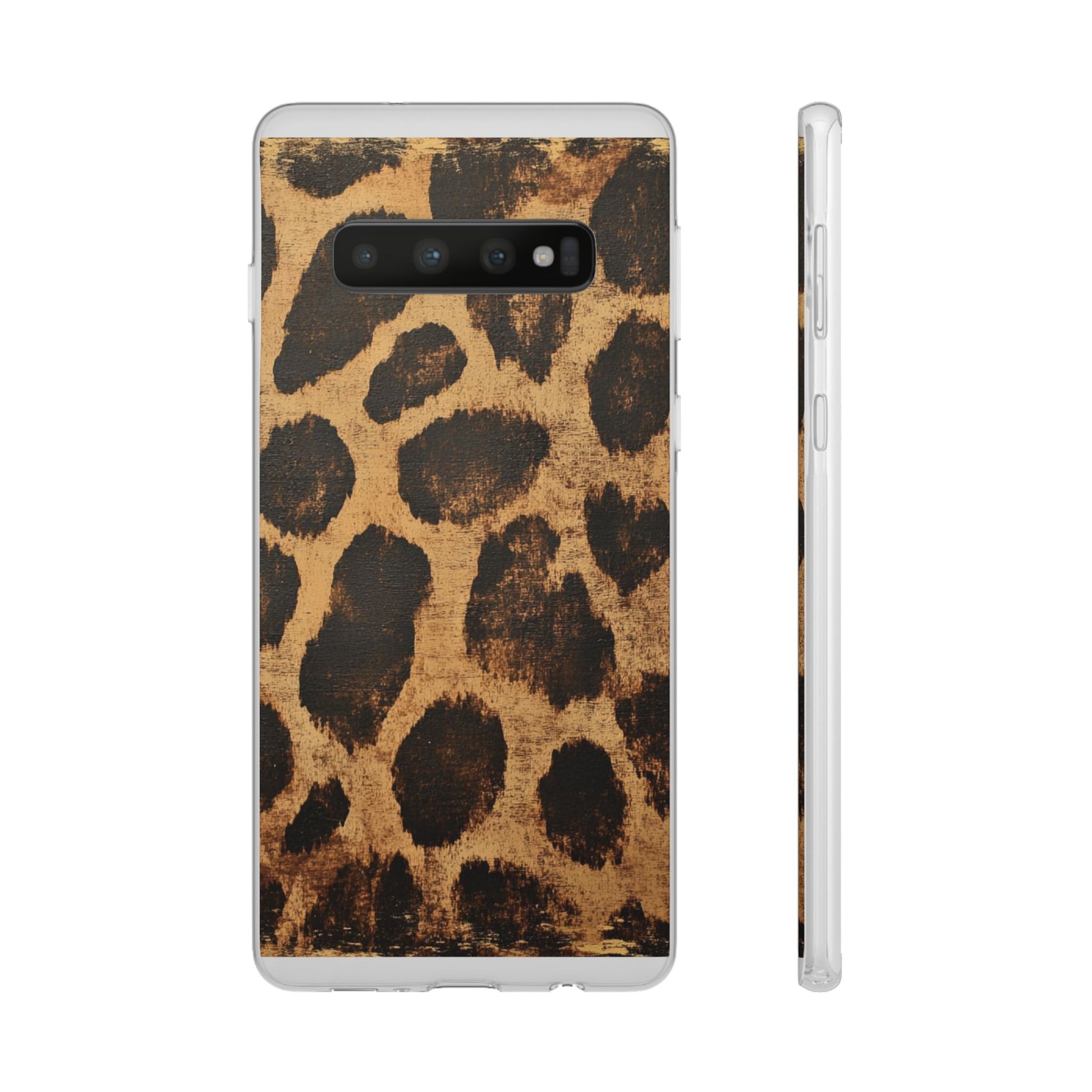Brown Leopard Print iPhone Case, Artsulli - Art is Long, Life is Short, Phone Case, Size, Samsung Galaxy S10, , , , , 12883089492950089836