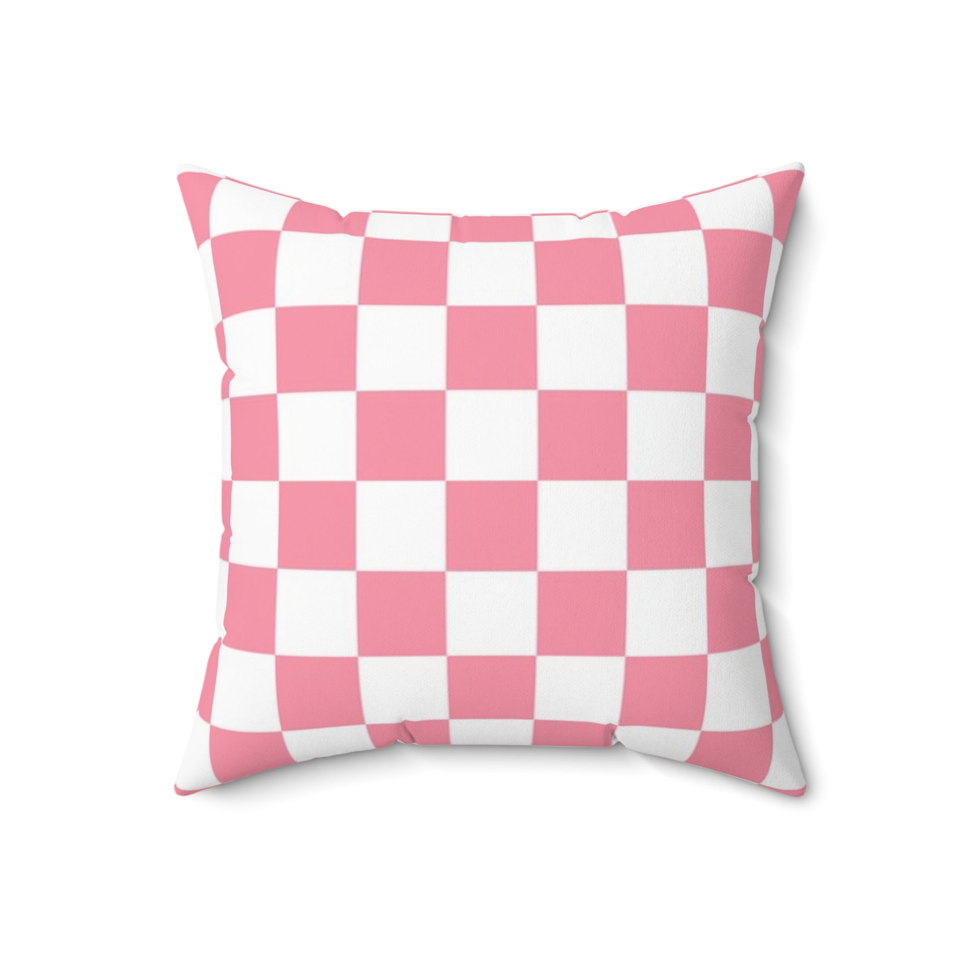 Brigandine Checkered Scene Spun Polyester Square Pillow, Artsulli - Art is Long, Life is Short, Home Decor, Size, 18" × 18", , , , , 14031479913673836103