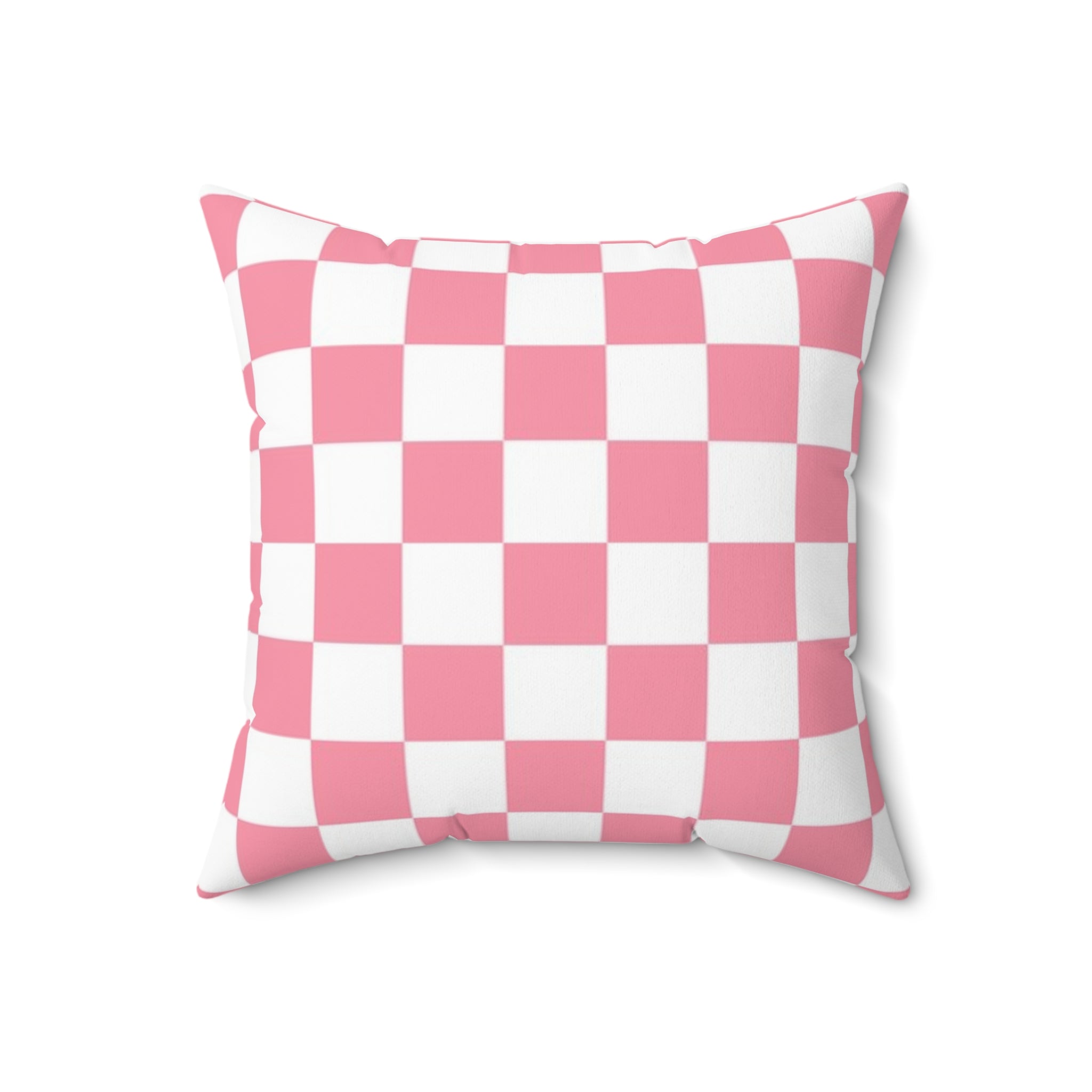 Brigandine Checkered Scene Spun Polyester Square Pillow, Artsulli - Art is Long, Life is Short, Home Decor, Size, 18" × 18", , , , , 14031479913673836103